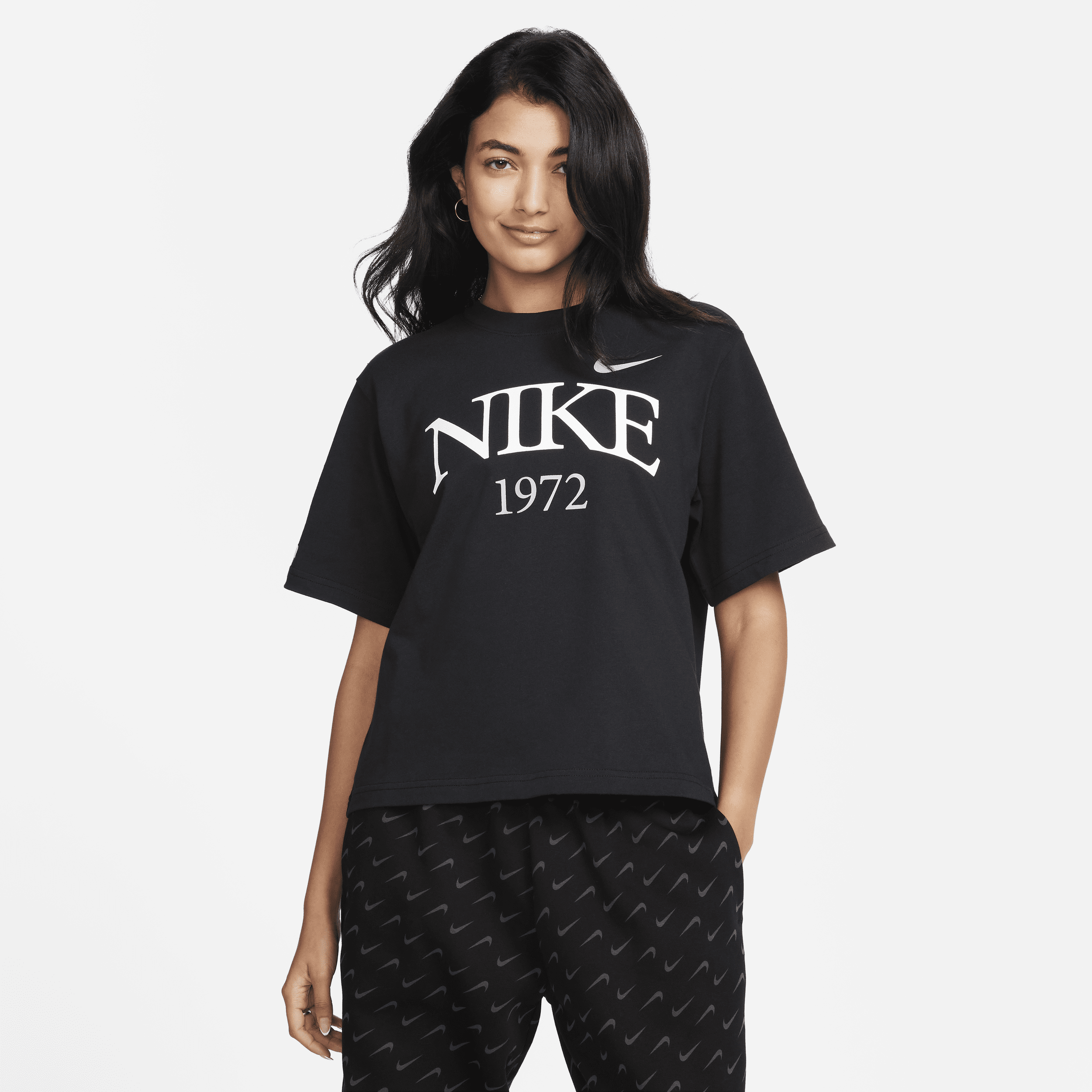 Shop Nike Women's  Sportswear Classic T-shirt In Black