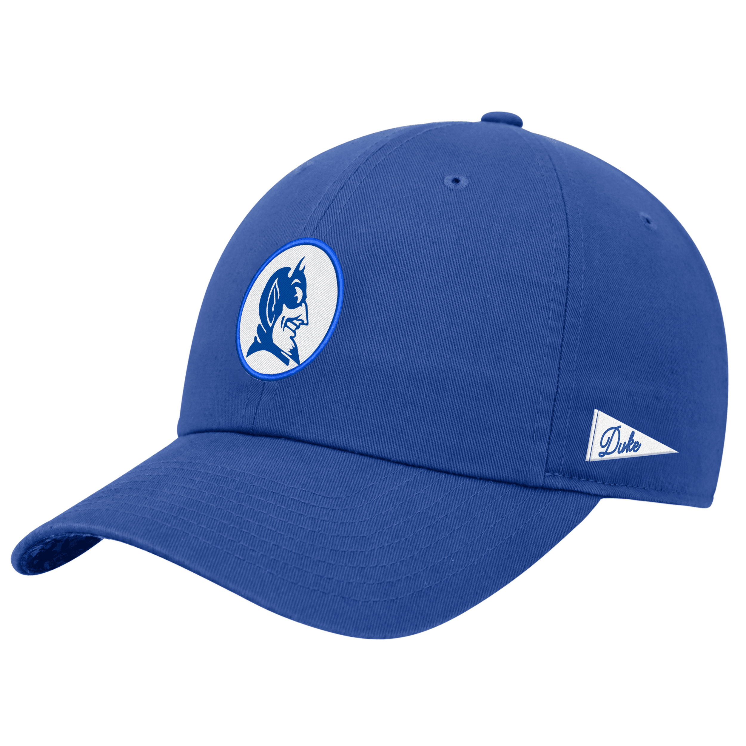 Shop Nike Duke Logo  Unisex College Adjustable Cap In Blue