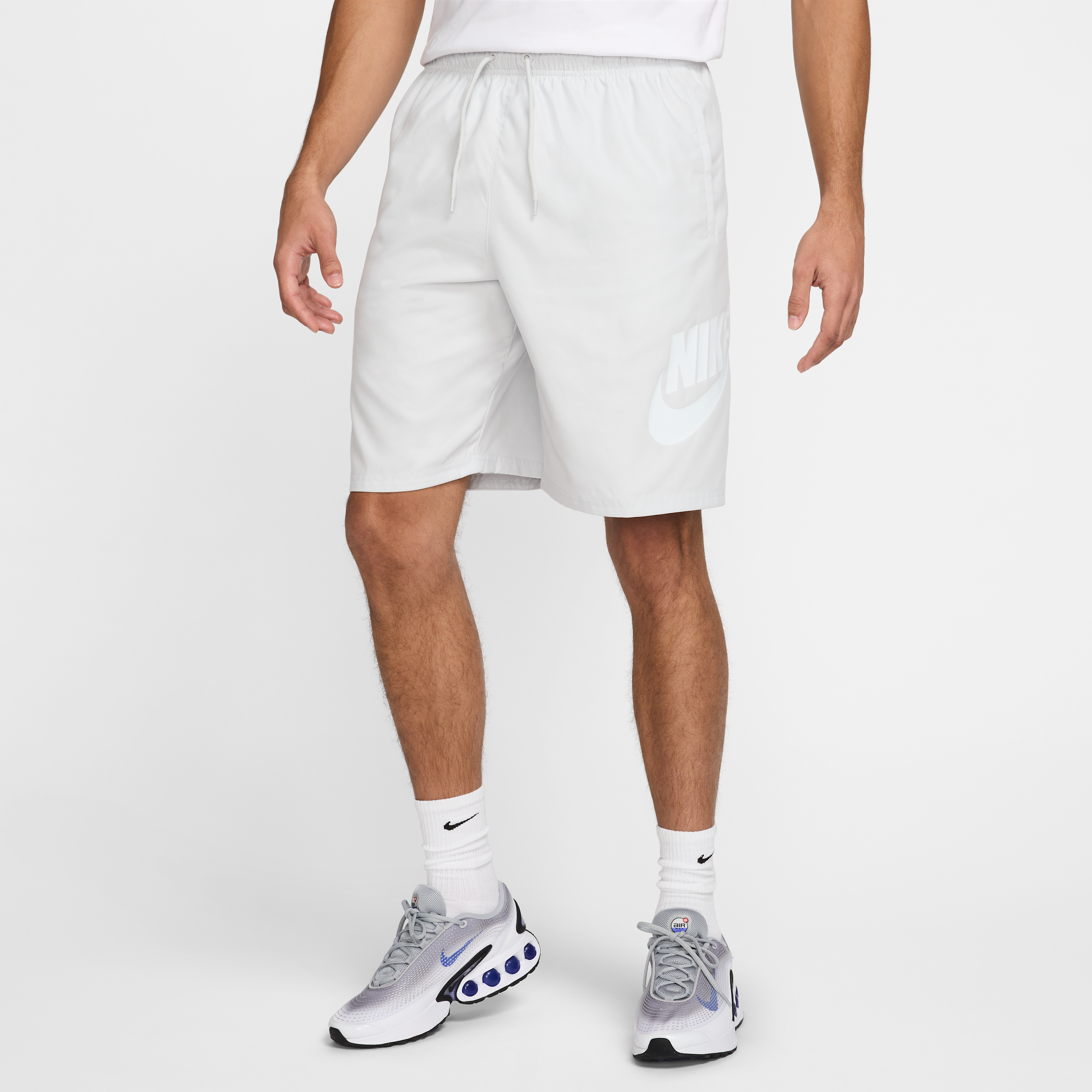 Nike Men's Club Woven Shorts in Grey | FN3303-025