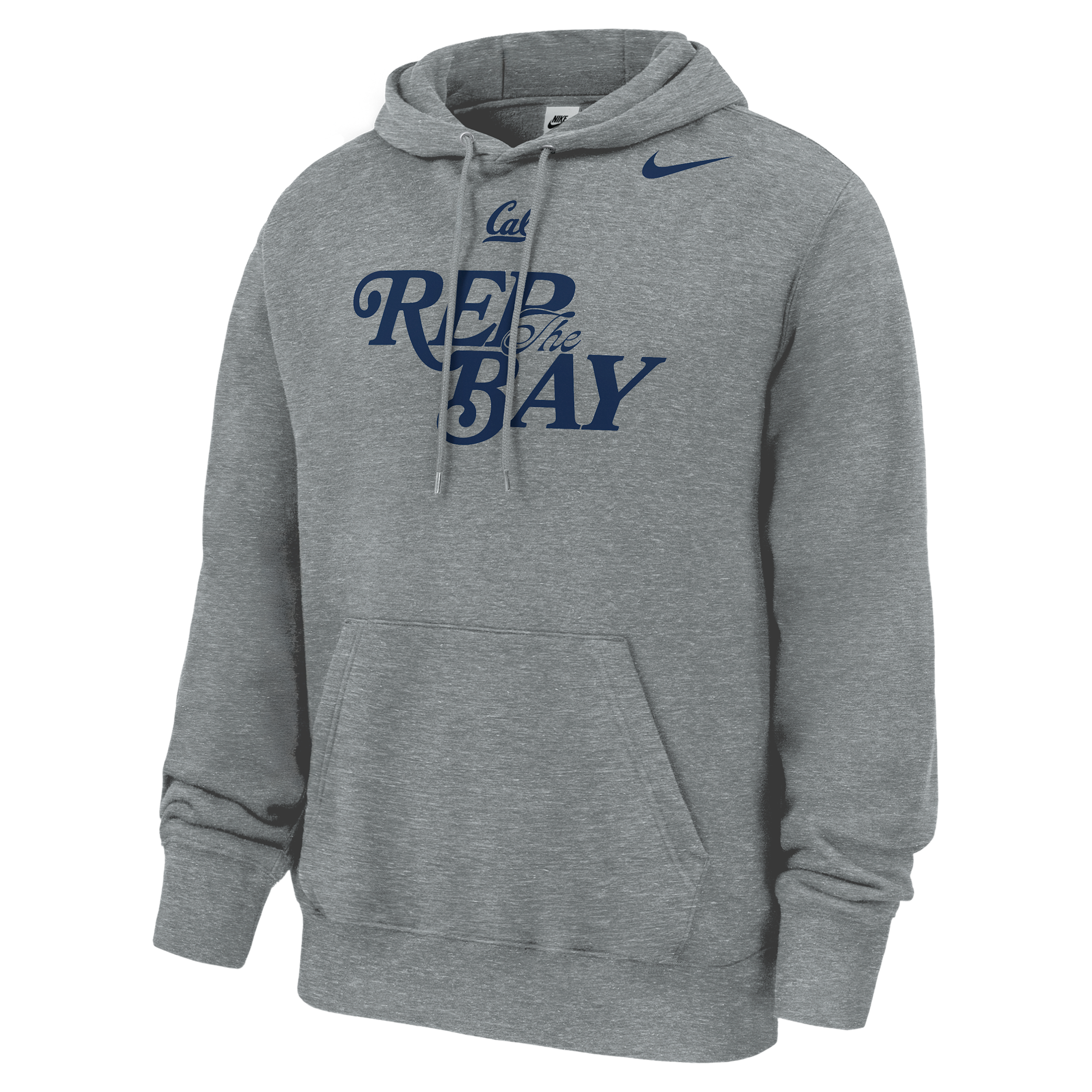 U Cal Berkeley Bears Club Nike Men's Fleece Hoodie in Grey | M31233P926UCAB-DGH