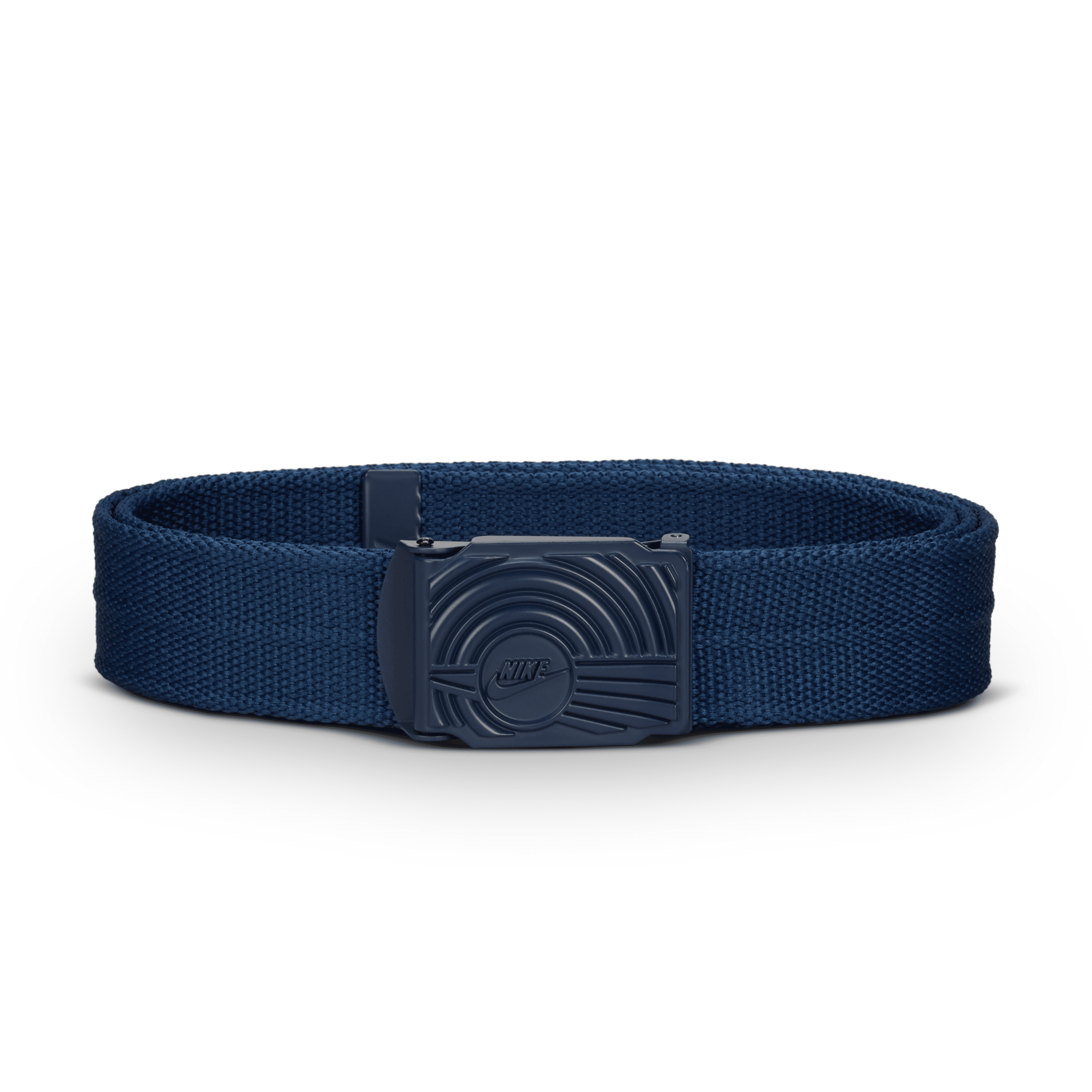 Nike Men's Ribbed Web Belt In Blue