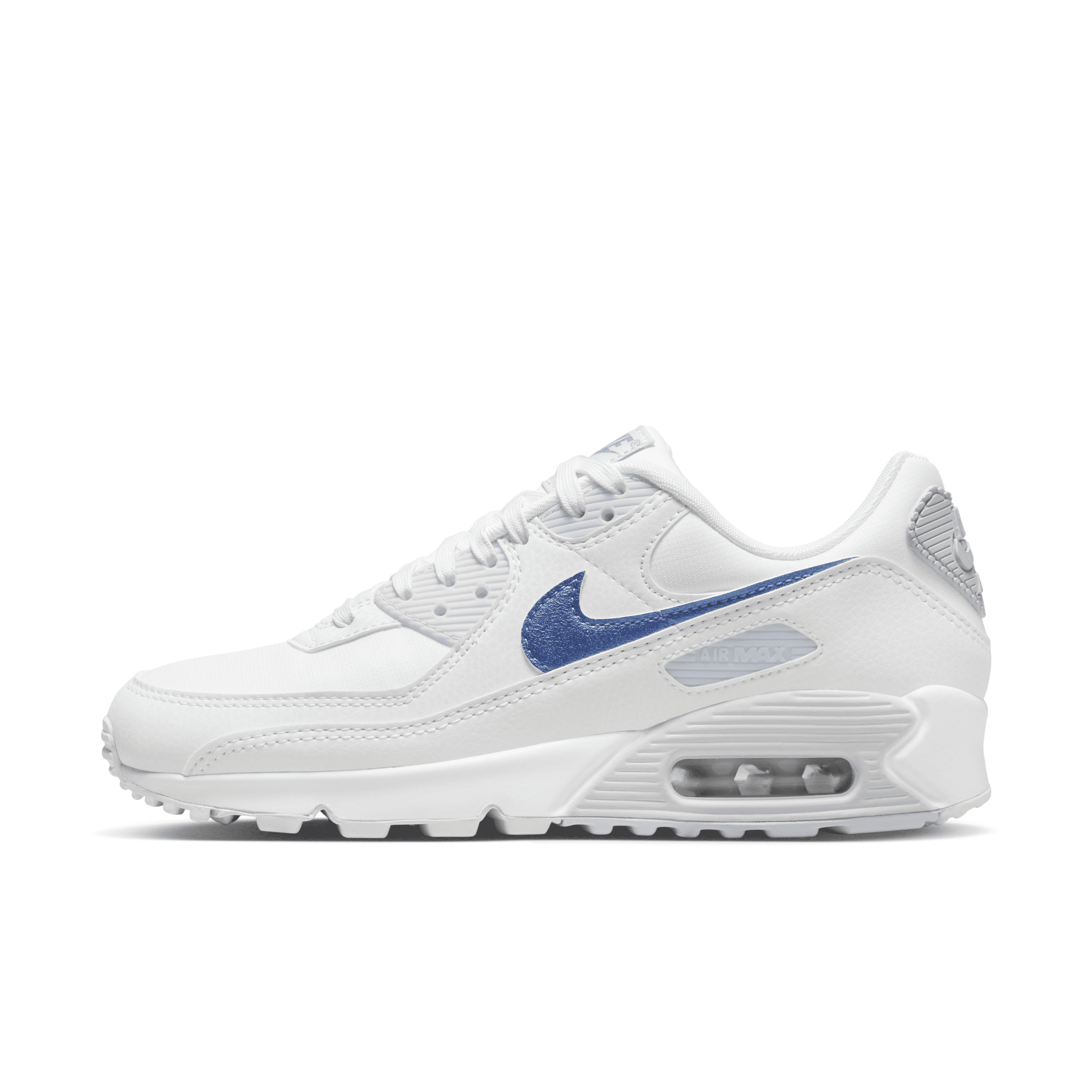 Nike Women's Air Max 90 Shoes in White, Size: 10.5 | DX0115-100