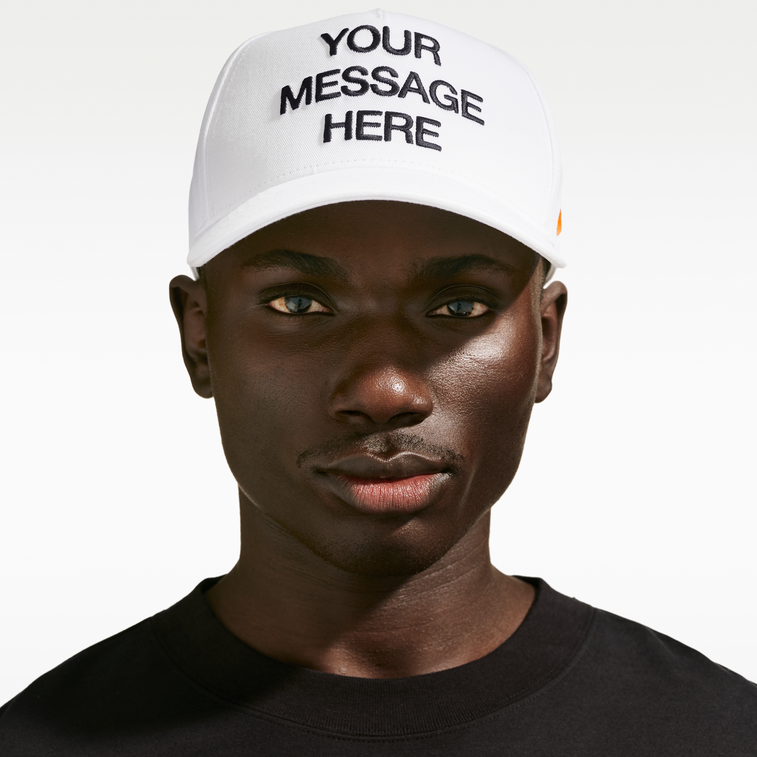 Nike Unisex Rise Structured A-frame Cap In White