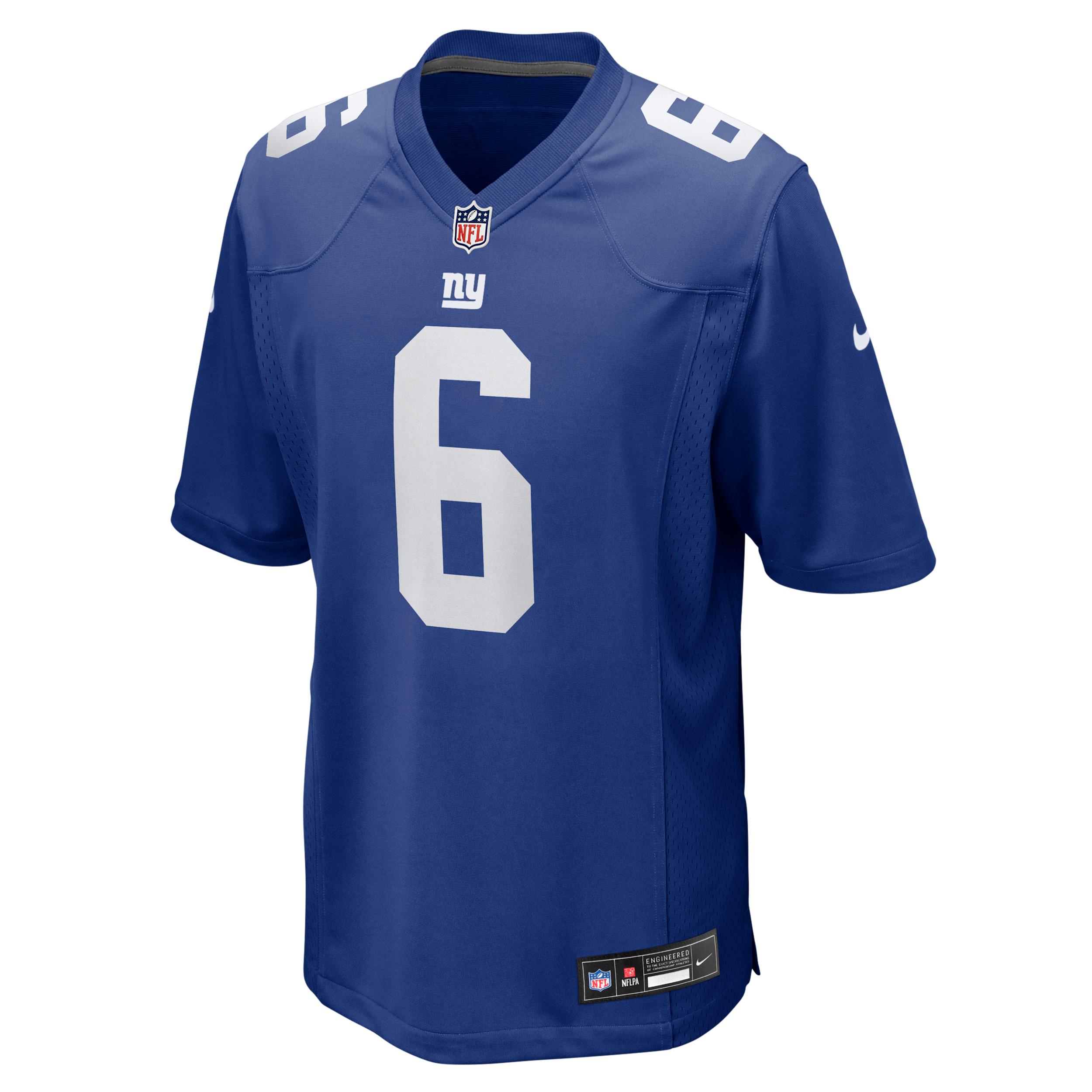 Jaxson Dart New York Giants 2025 NFL Draft First Round Pick Nike Men's NFL Game Jersey in Blue | 67NMNGGH8IF-012