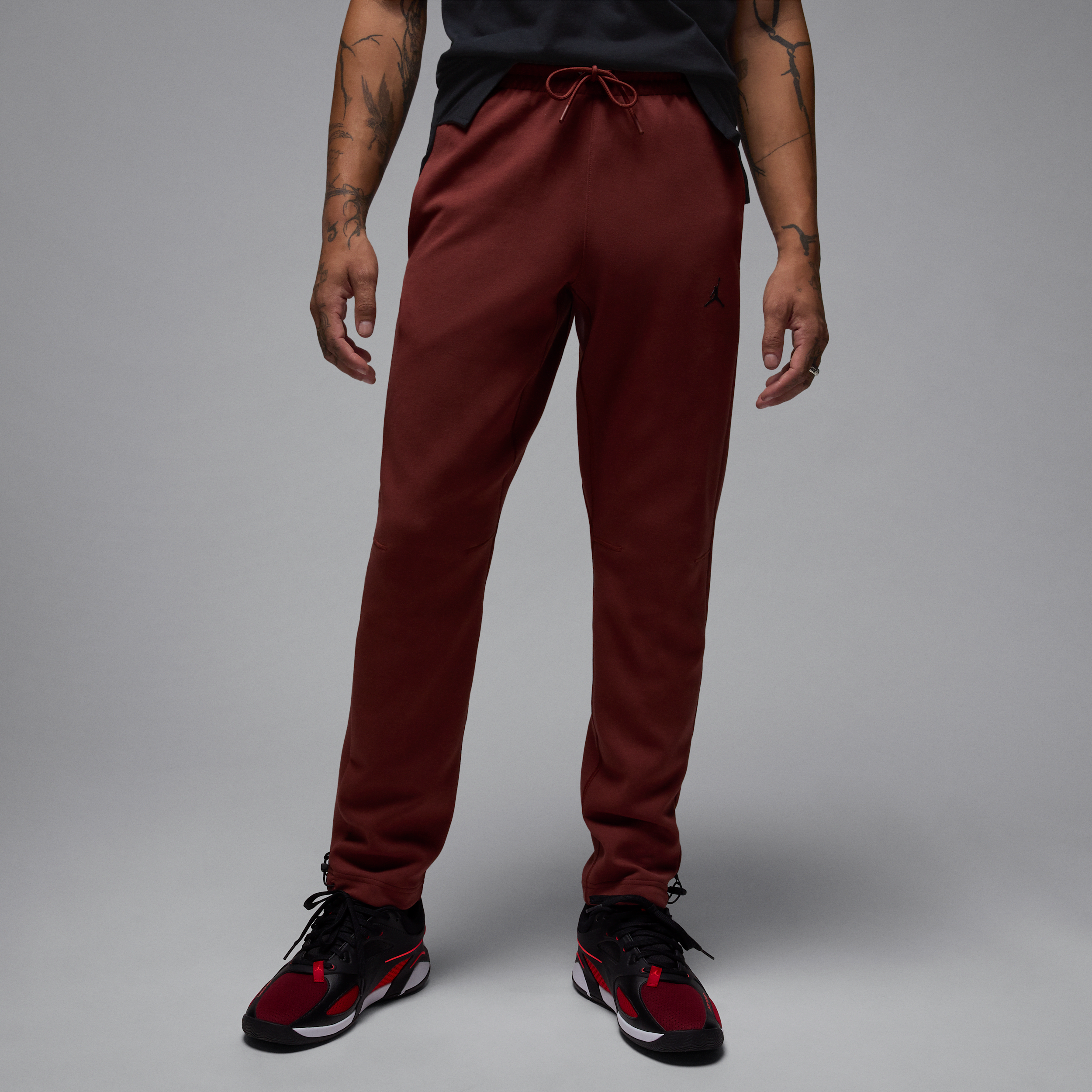 Jordan Men's Sport Hoop Fleece Dri-fit Pants In Brown