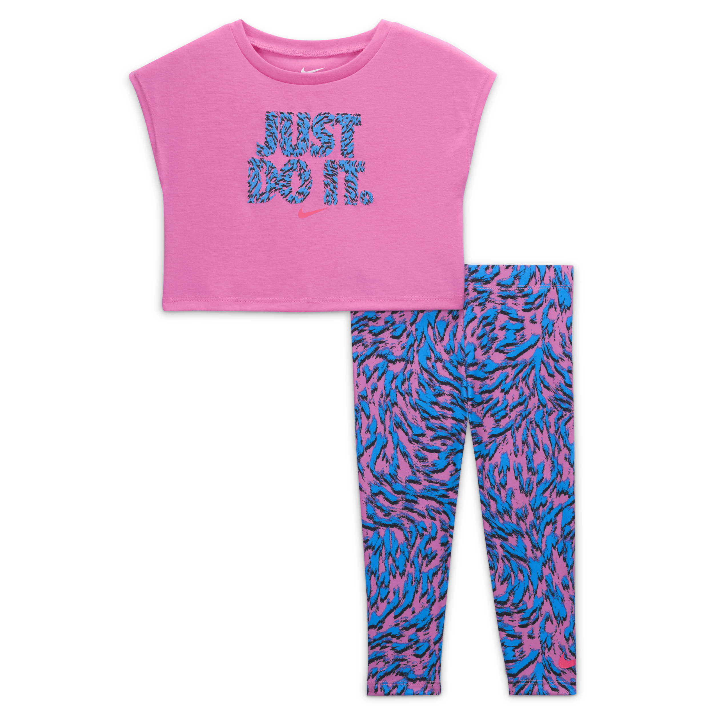 Nike Dri-fit Baby (12-24m) 2-piece Leggings Set In Pink