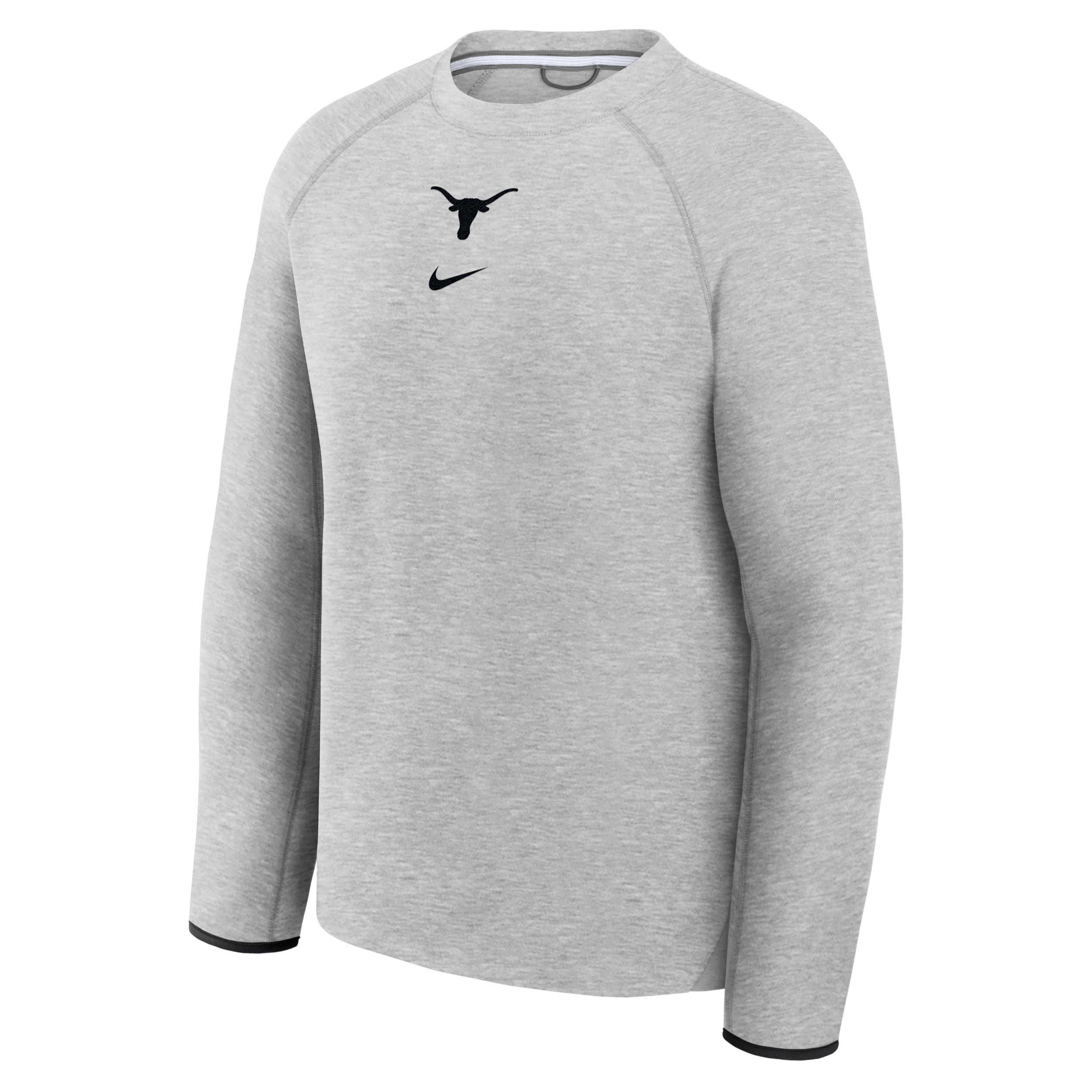 Texas Tech Fleece Nike Men's College Pullover Crew in Grey | 05L6086NTXE-9X6