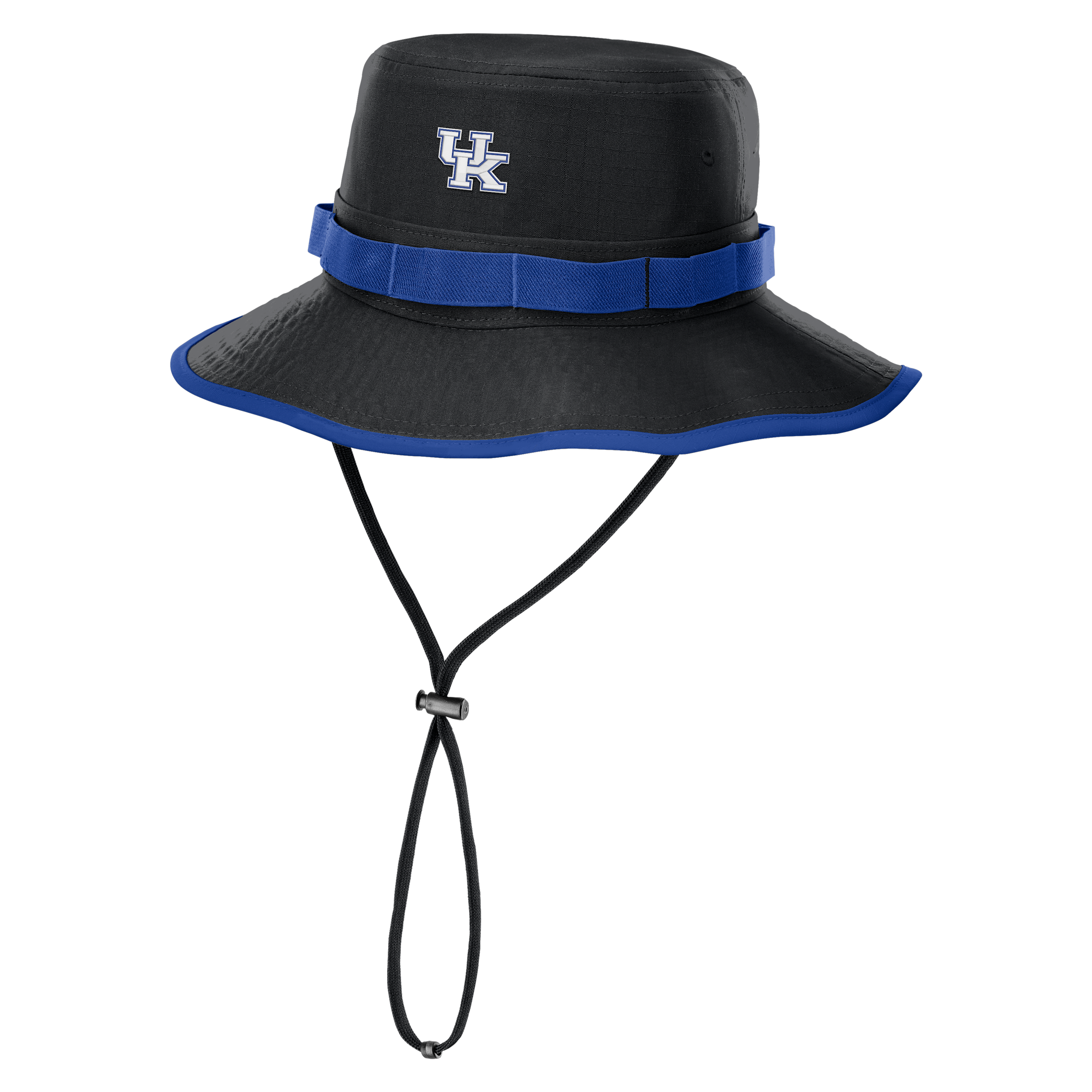 Kentucky Sideline Apex Boonie Nike Men's Dri-FIT College Bucket Hat in Black | NC1B08HZNKY-Q2W