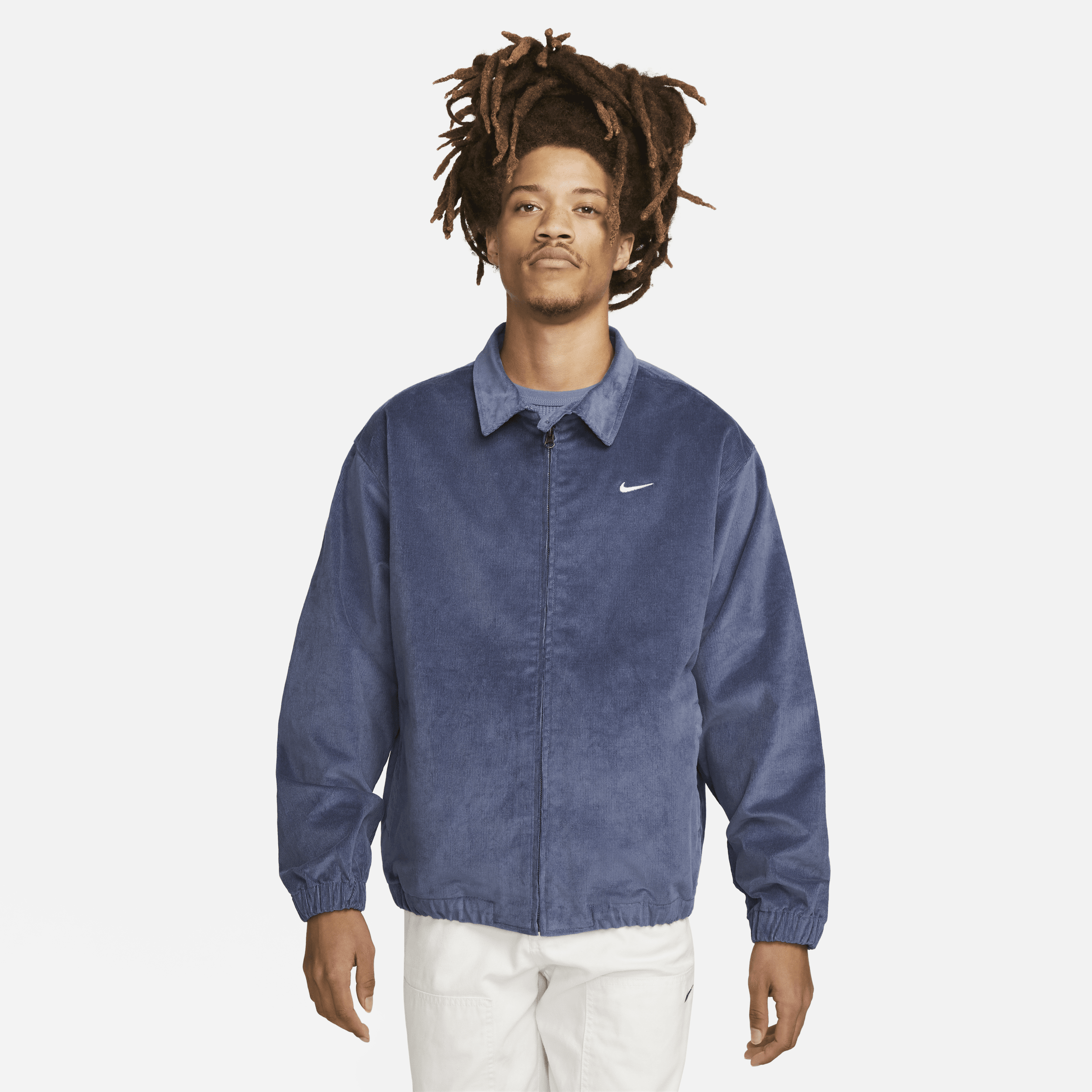 Nike Harrington Corduroy Jacket In Blue | ModeSens