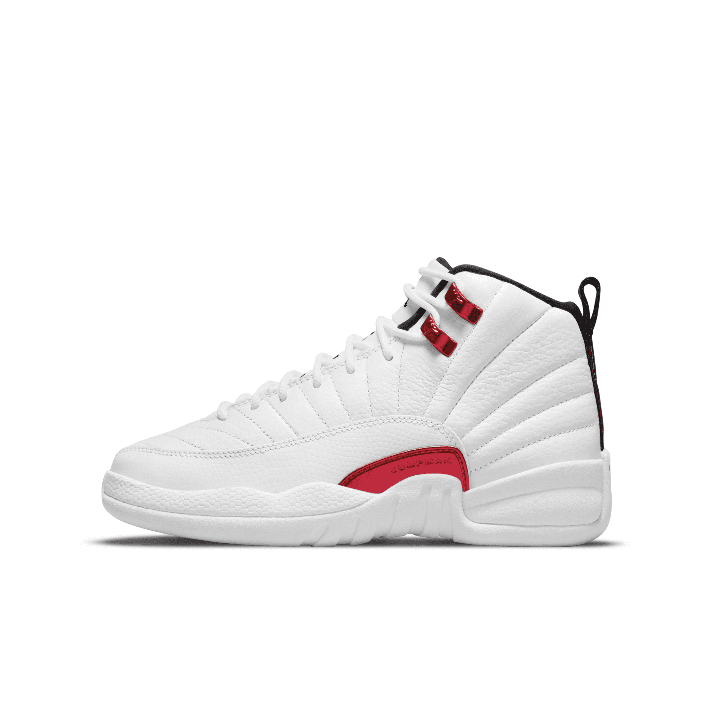 Jordan Babies' Air  12 Retro Big Kids' Shoes In White