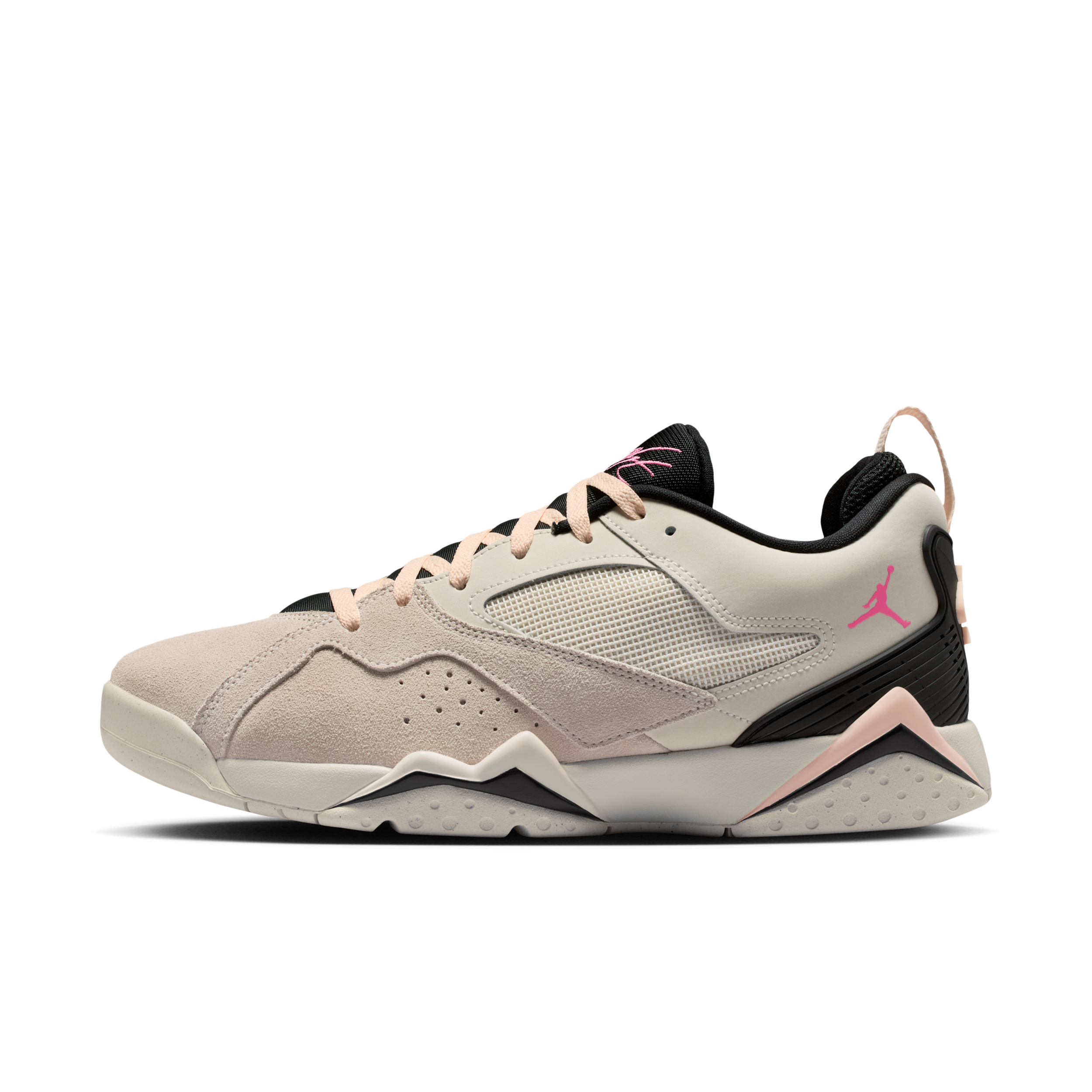 Air Jordan MVP 92 Shoes, Men's, M14/W15.5, Pale Ivory/Pinksicle/Black/Crimson Tint