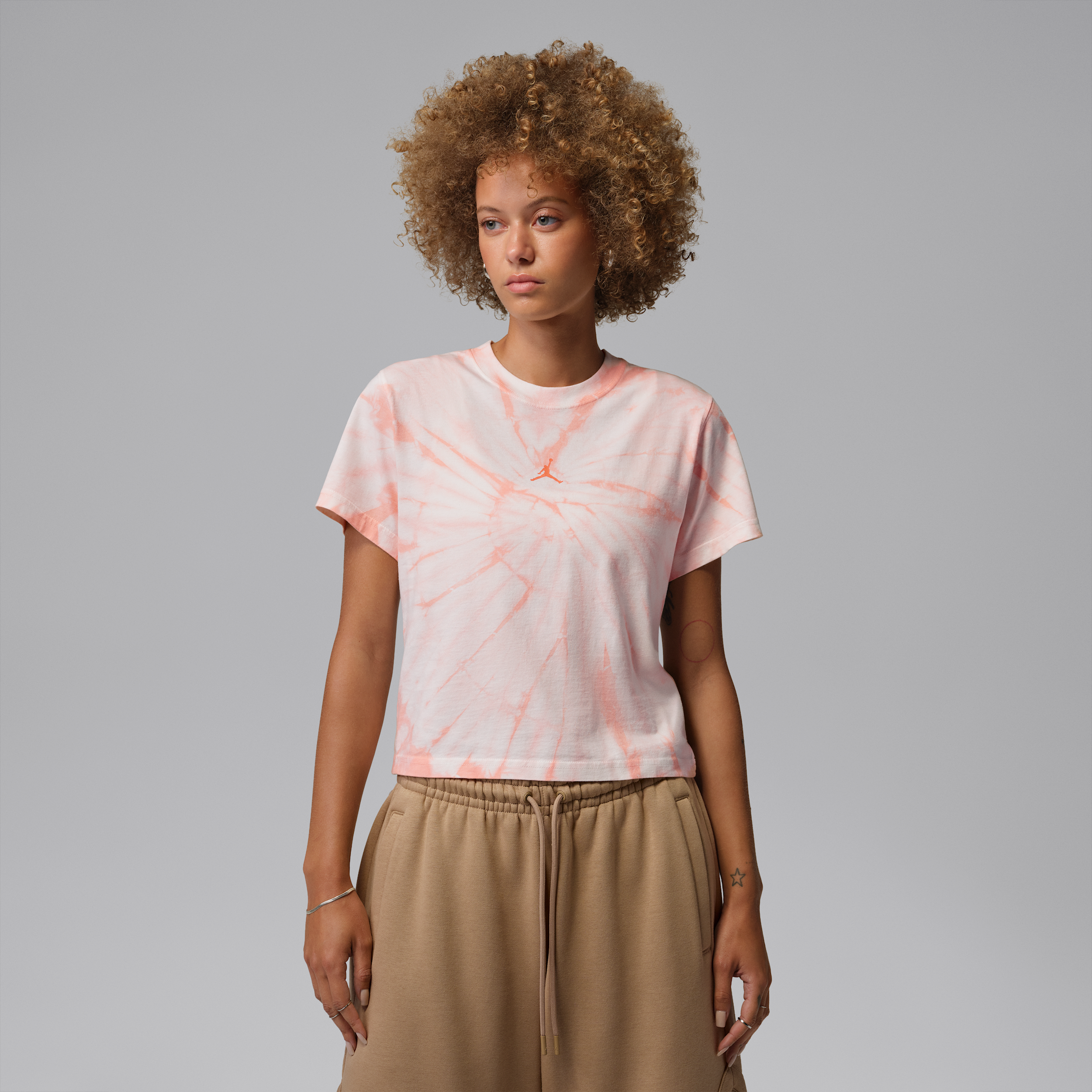 Women's Jordan Brooklyn Graphic T-Shirt in White | IR0774-133