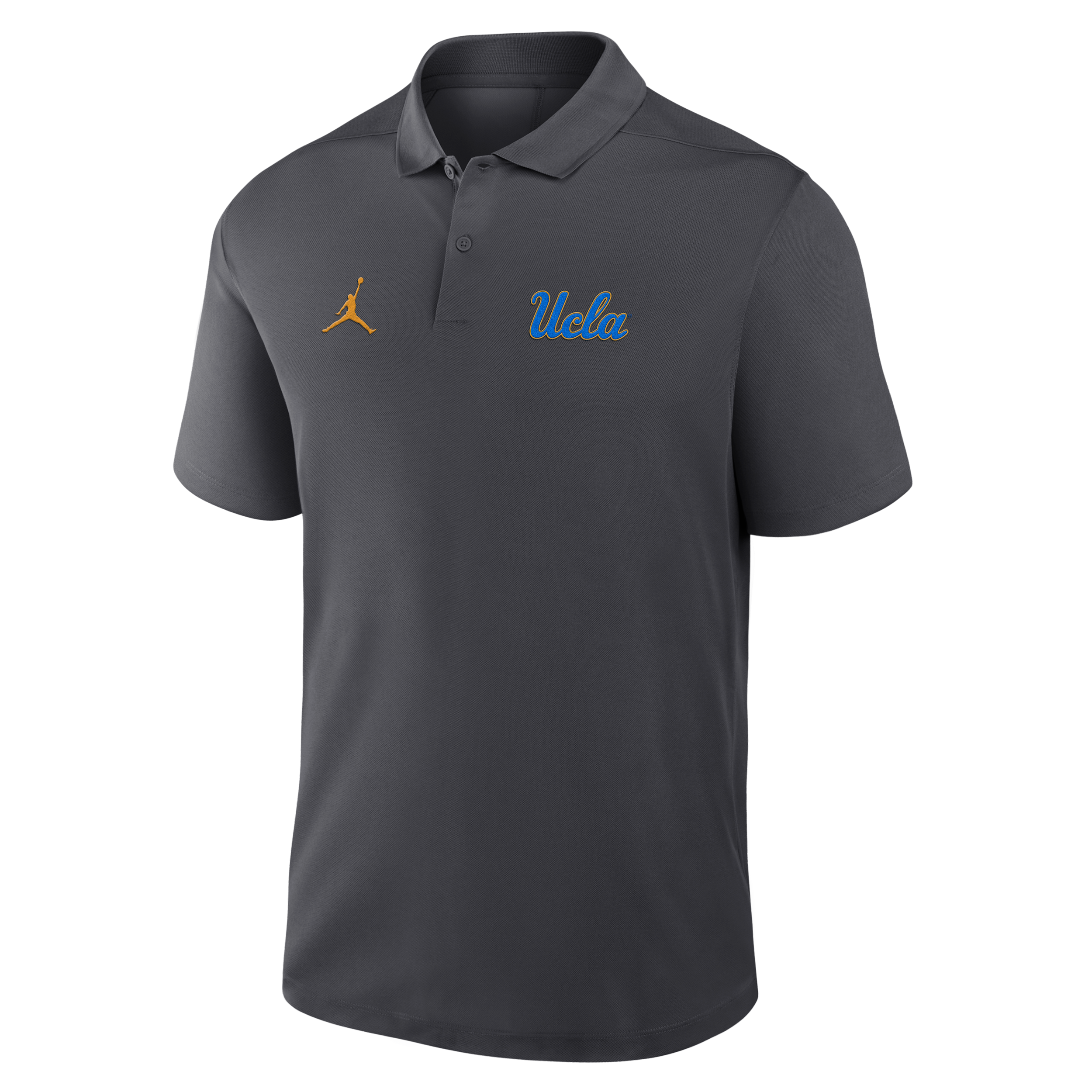 Nike Usc Primetime Victory Primary Logo Men's Dri-fit College Polo In Gray