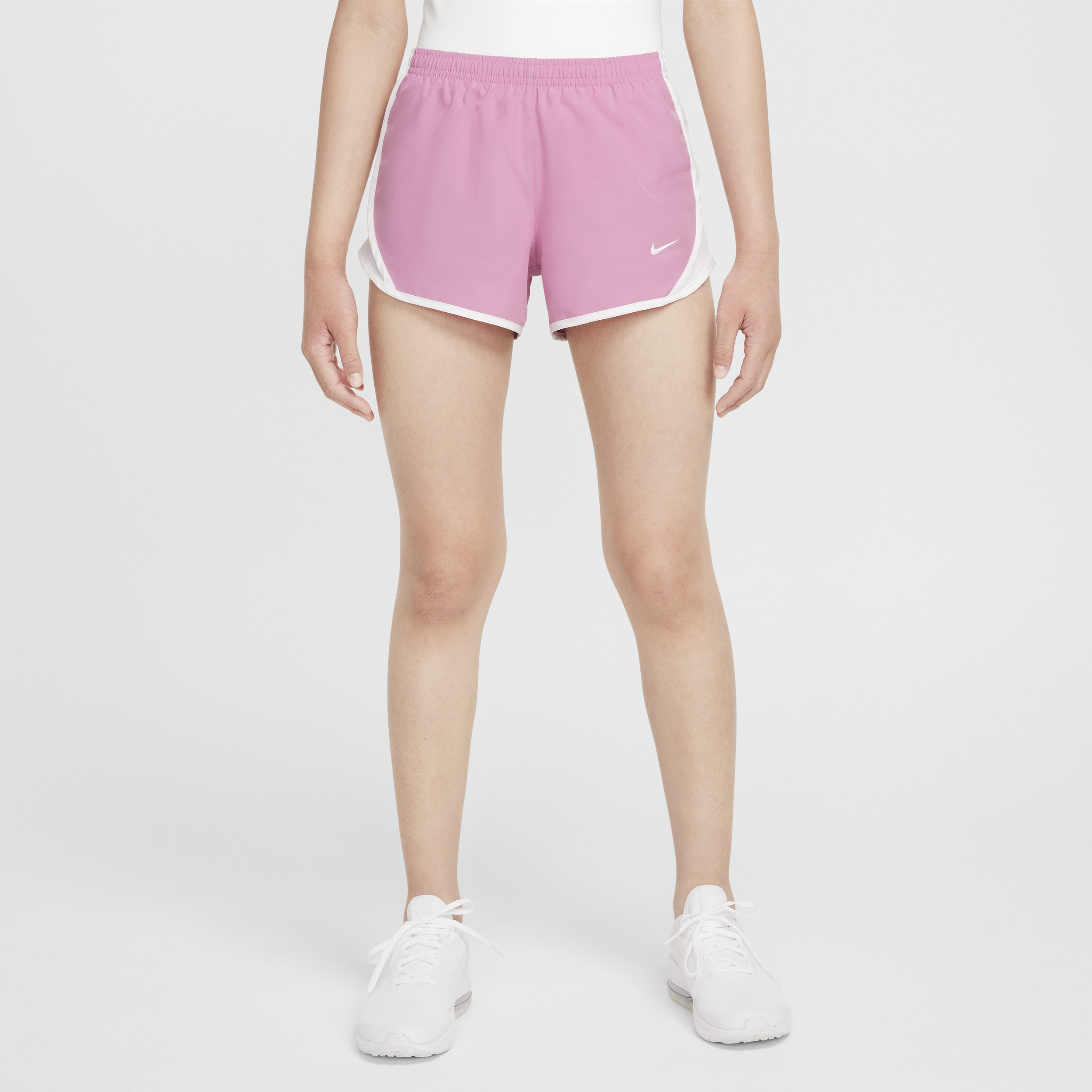 Nike Tempo Big Kids' (girls') Dri-fit Running Shorts In Pink