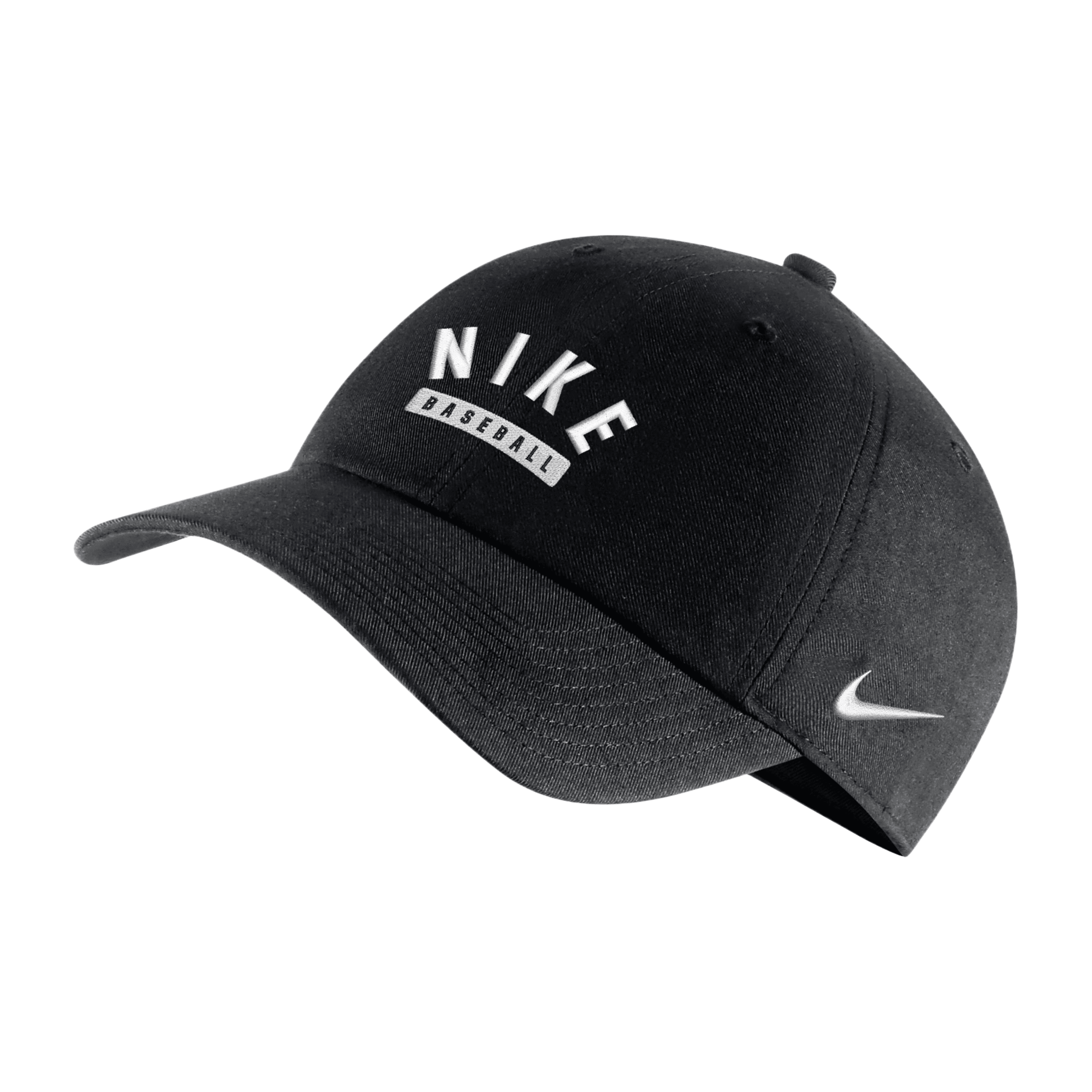 Nike Unisex Baseball Campus Cap In Black