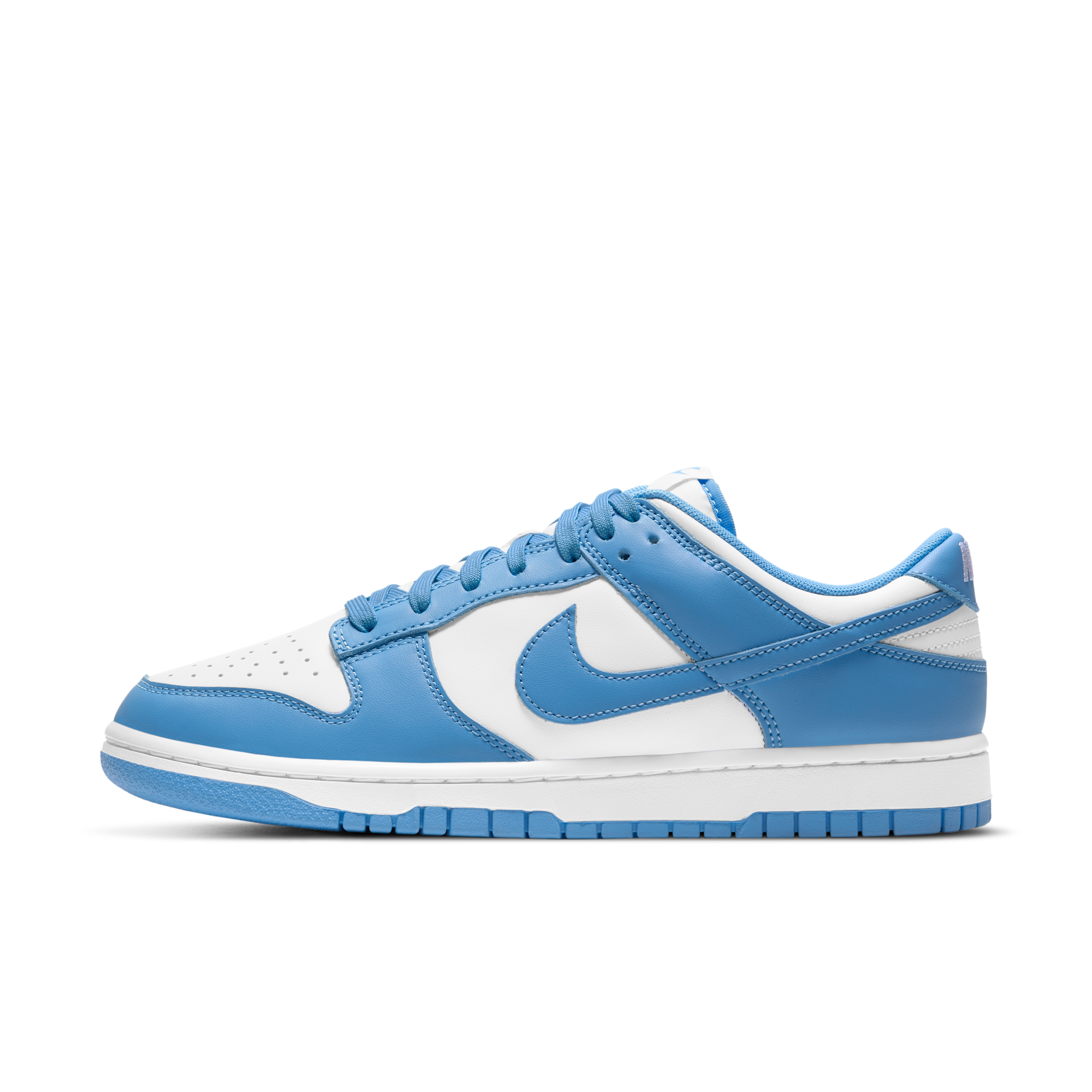 Nike Men's Dunk Low Retro Shoes in White | DD1391-102