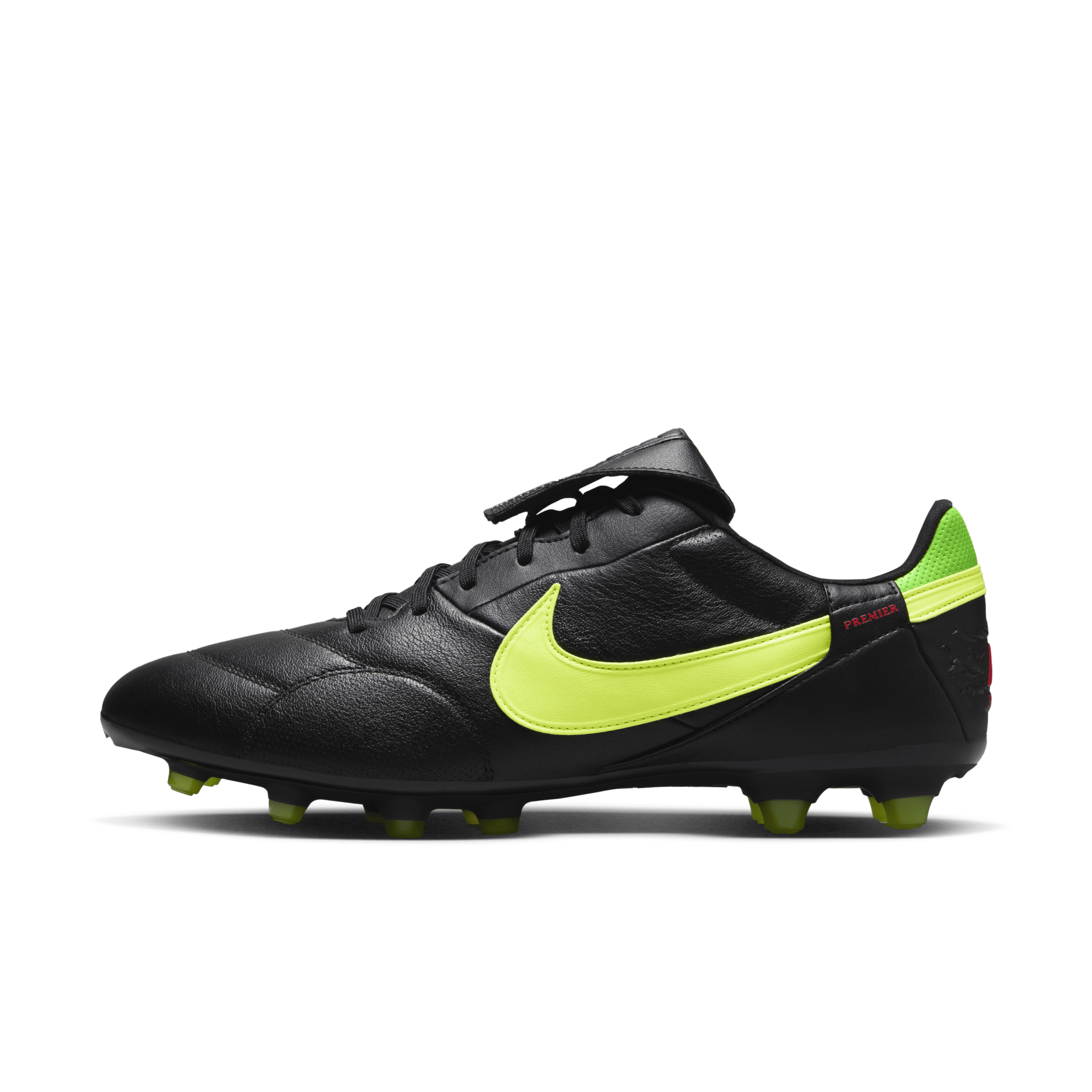 Shop Nike Men's Premier 3 Fg Low-top Soccer Cleats In Black