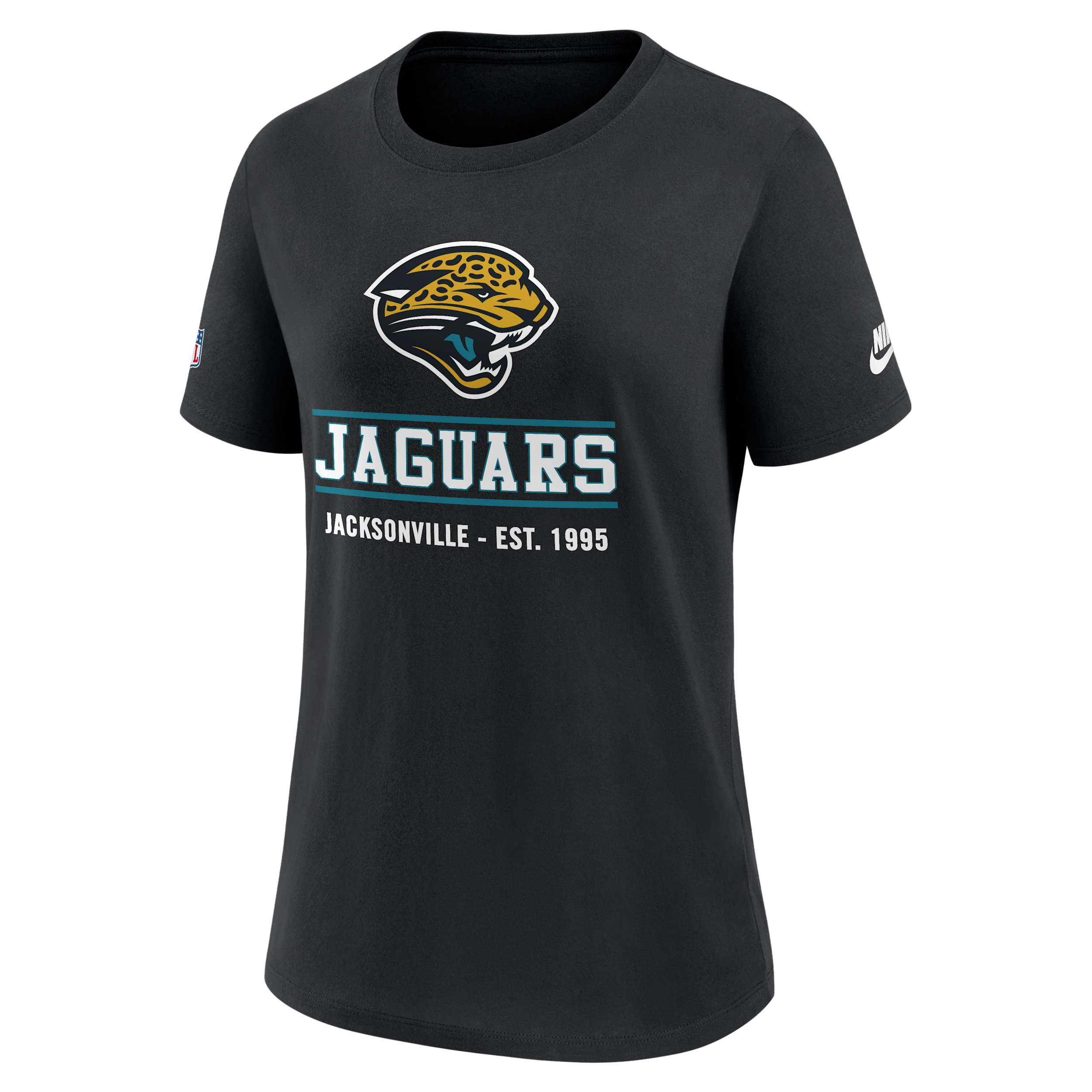 Jacksonville Jaguars Sideline Alt Nike Women's Dri-FIT NFL T-Shirt in Black | 03KQ00AQ9N-TC1