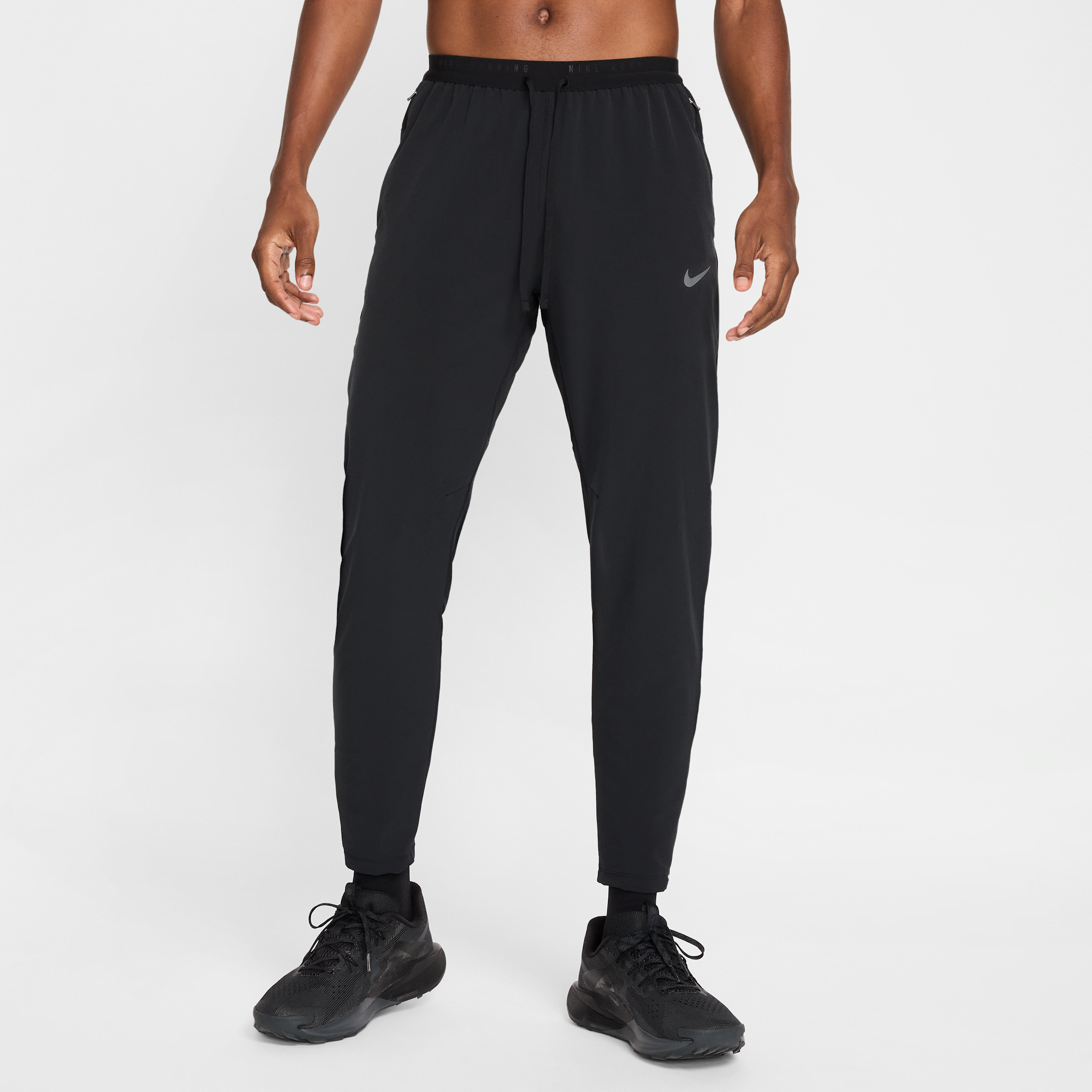 Nike Men's Stride Dri-fit Woven Running Pants In Black