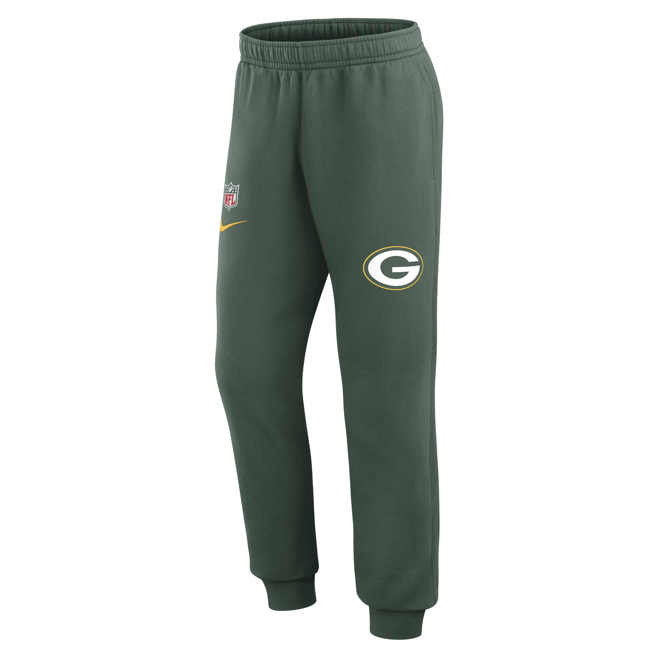 Shop Nike Green Bay Packers Sideline Club Menâs  Men's Nfl Jogger Pants