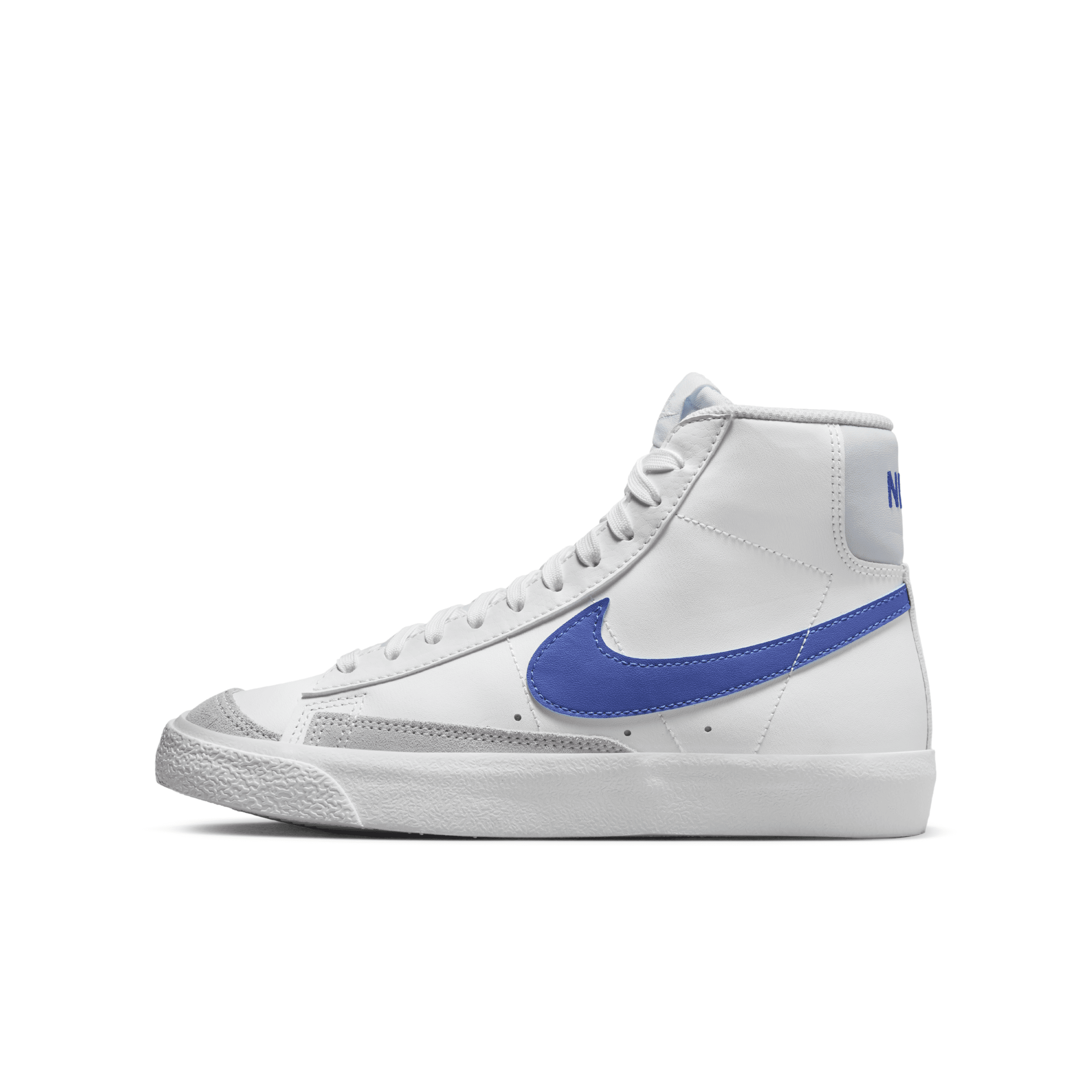 Nike Blazer Mid 77 ''white/laser Blue'' Sneakers In White
