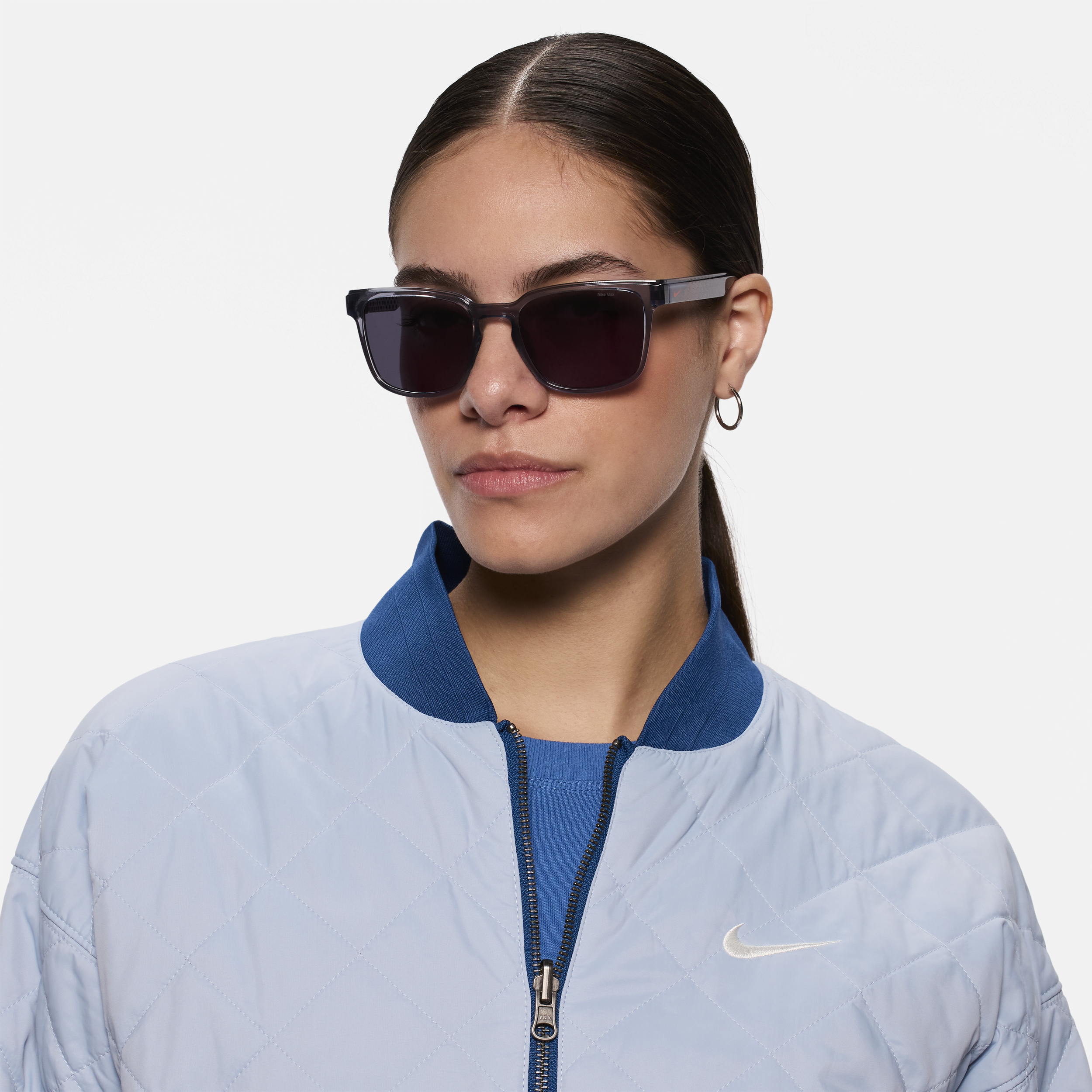 Shop Nike Unisex Livefree Iconic Sunglasses In Grey