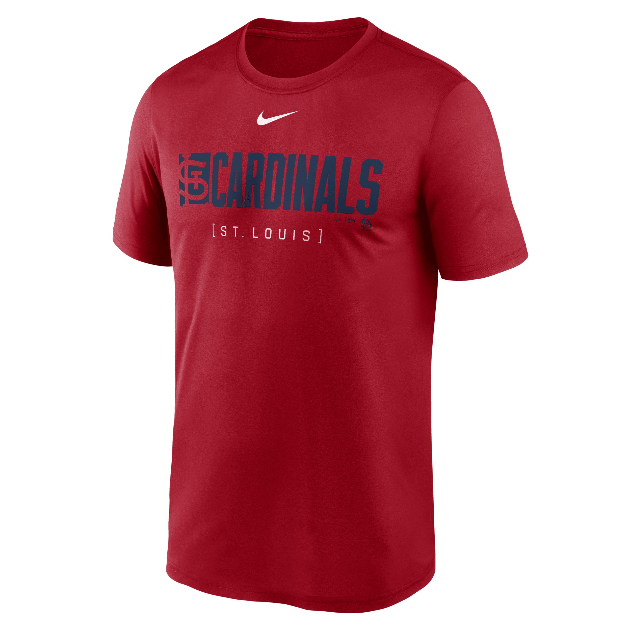Nike St. Louis Cardinals Knockout Legend  Men's Dri-fit Mlb T-shirt In Red