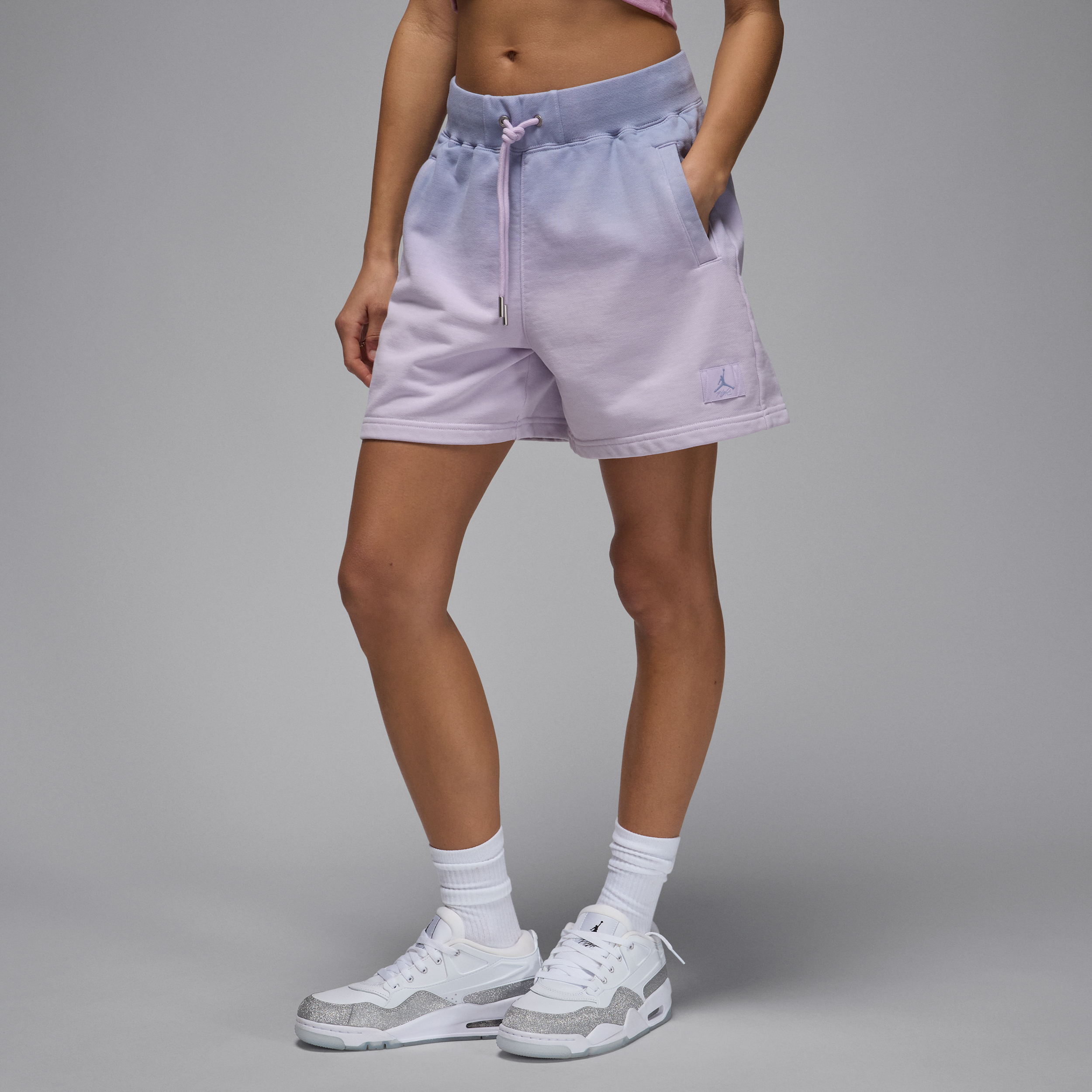 JORDAN WOMEN'S FLIGHT FLEECE FRENCH TERRY SHORTS 1015710280