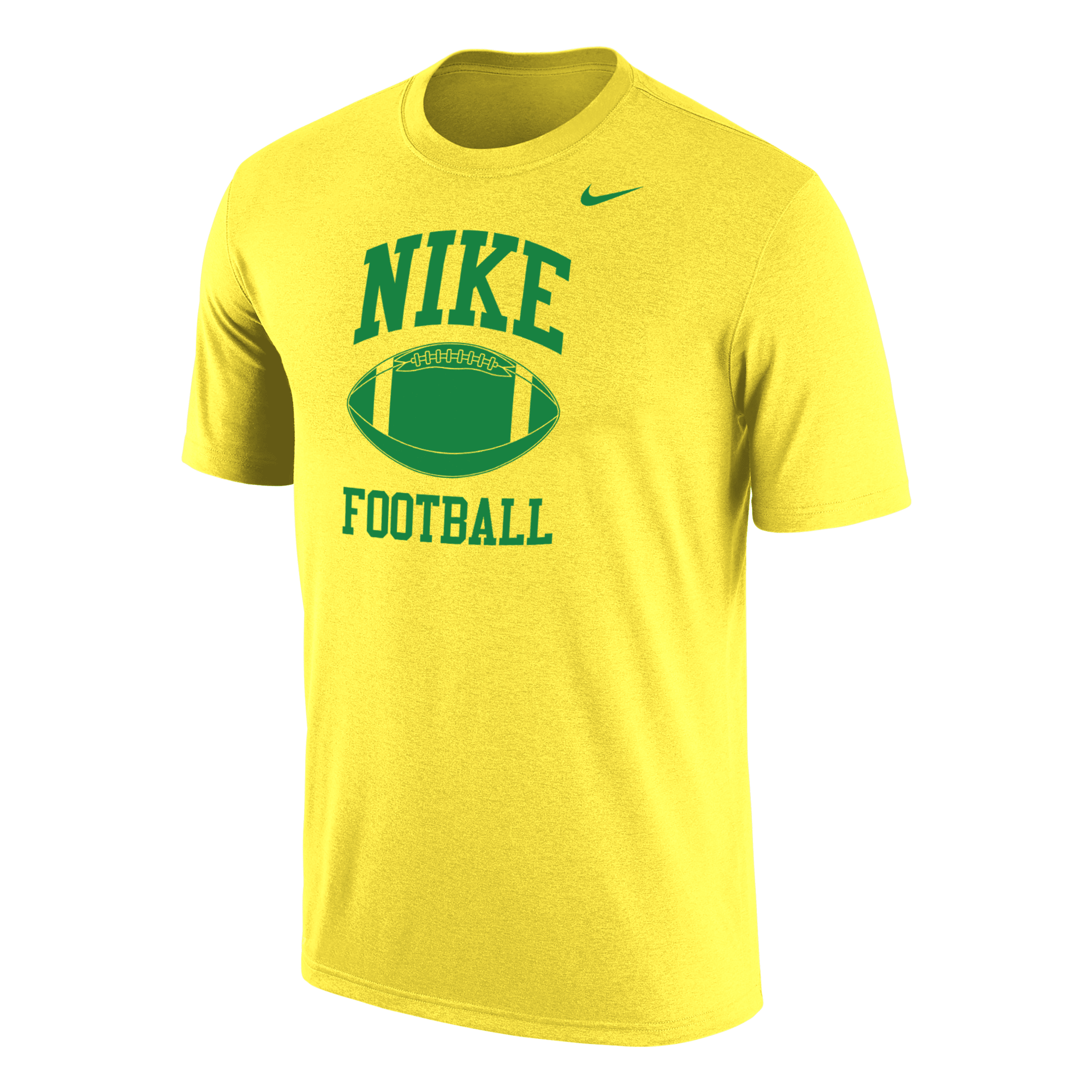 Nike Men's Football Dri-fit T-shirt In Yellow