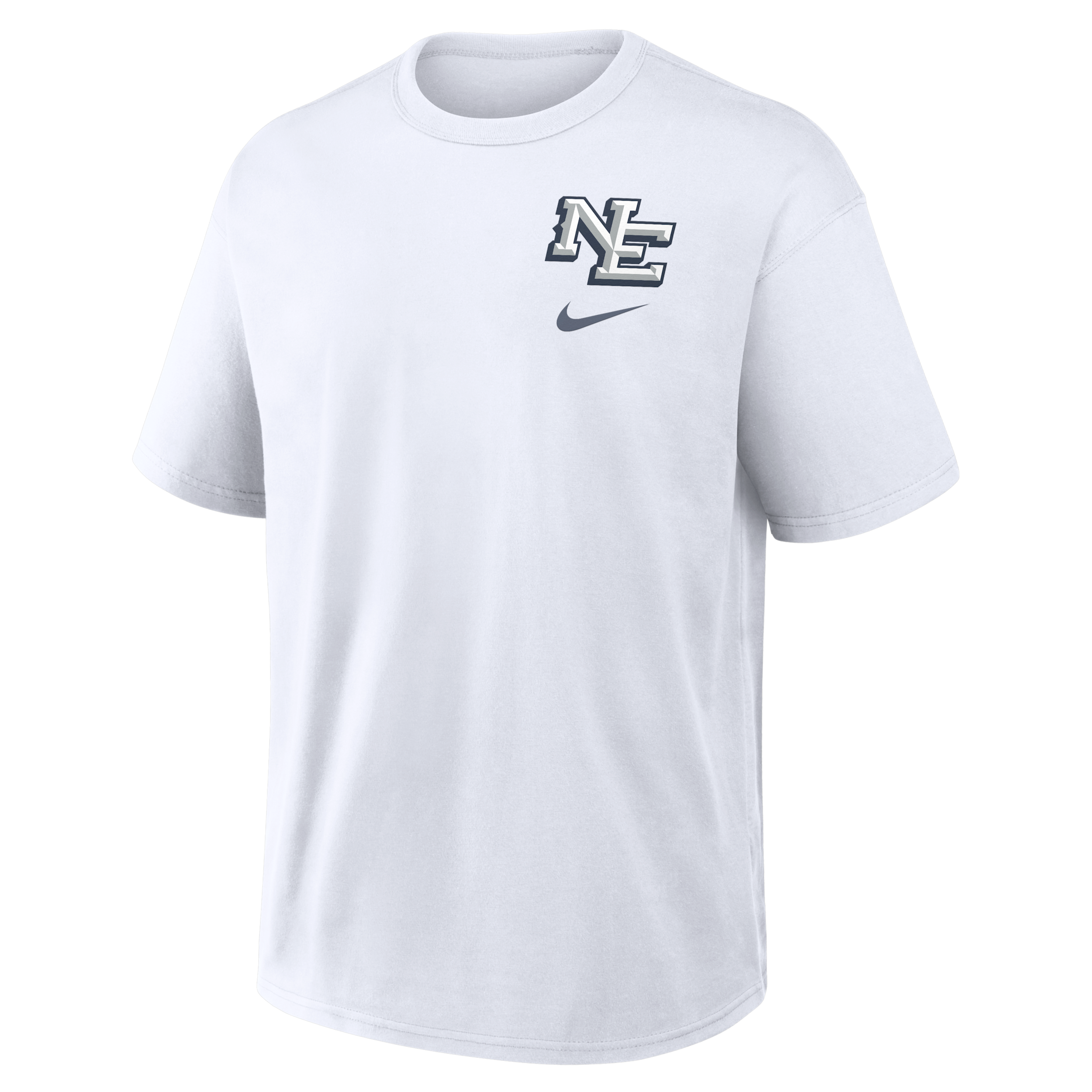 New England Patriots Rivalries Collection Max90 Nike Men's NFL T-Shirt in White | 04T610A8K-U99