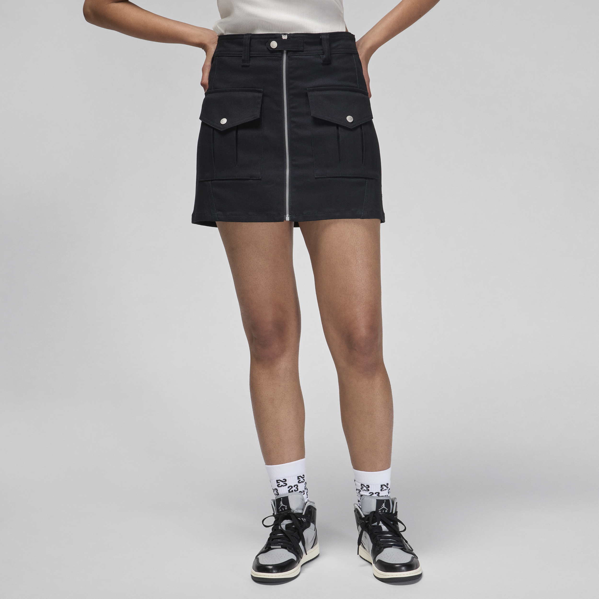 Shop Jordan Women's  Utility Skirt In Black