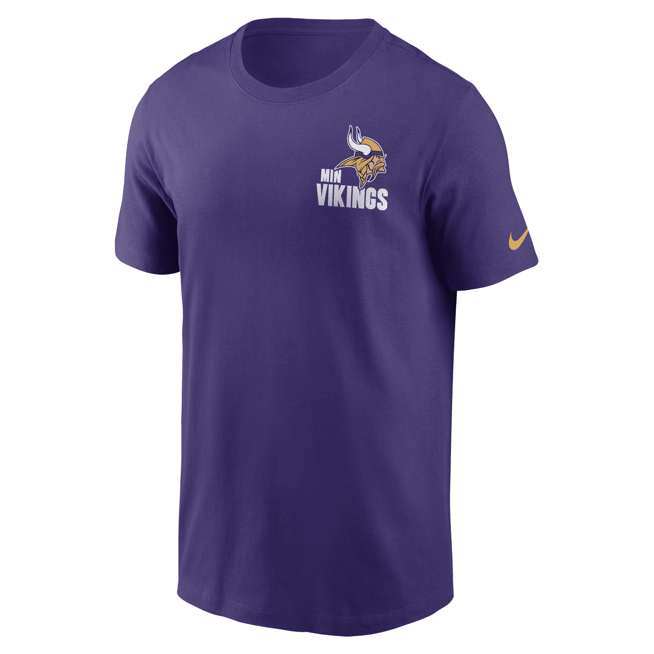 Nike Minnesota Vikings Blitz Team Essential  Men's Nfl T-shirt In Purple