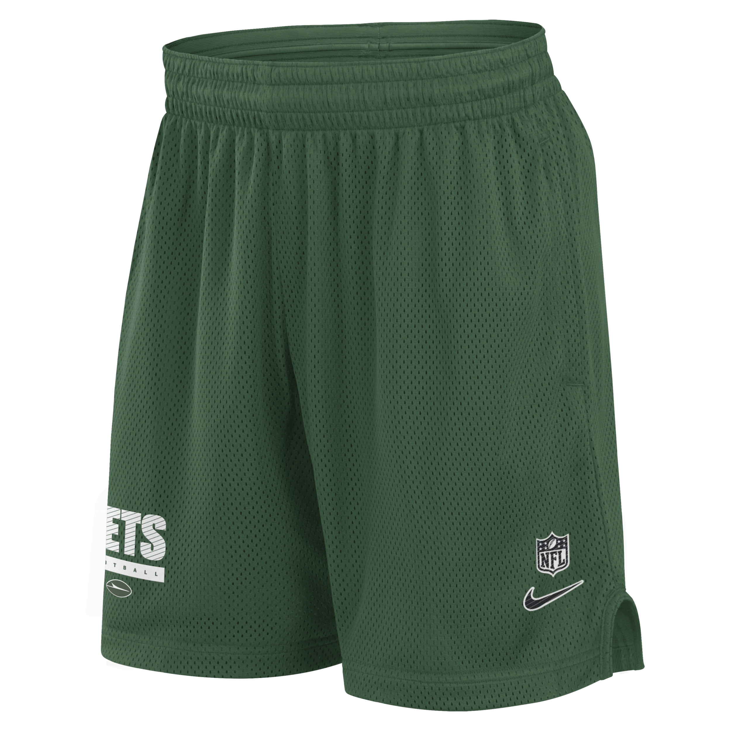 Nike Green New York Jets 2024 Sideline Performance Mesh Shorts In Green