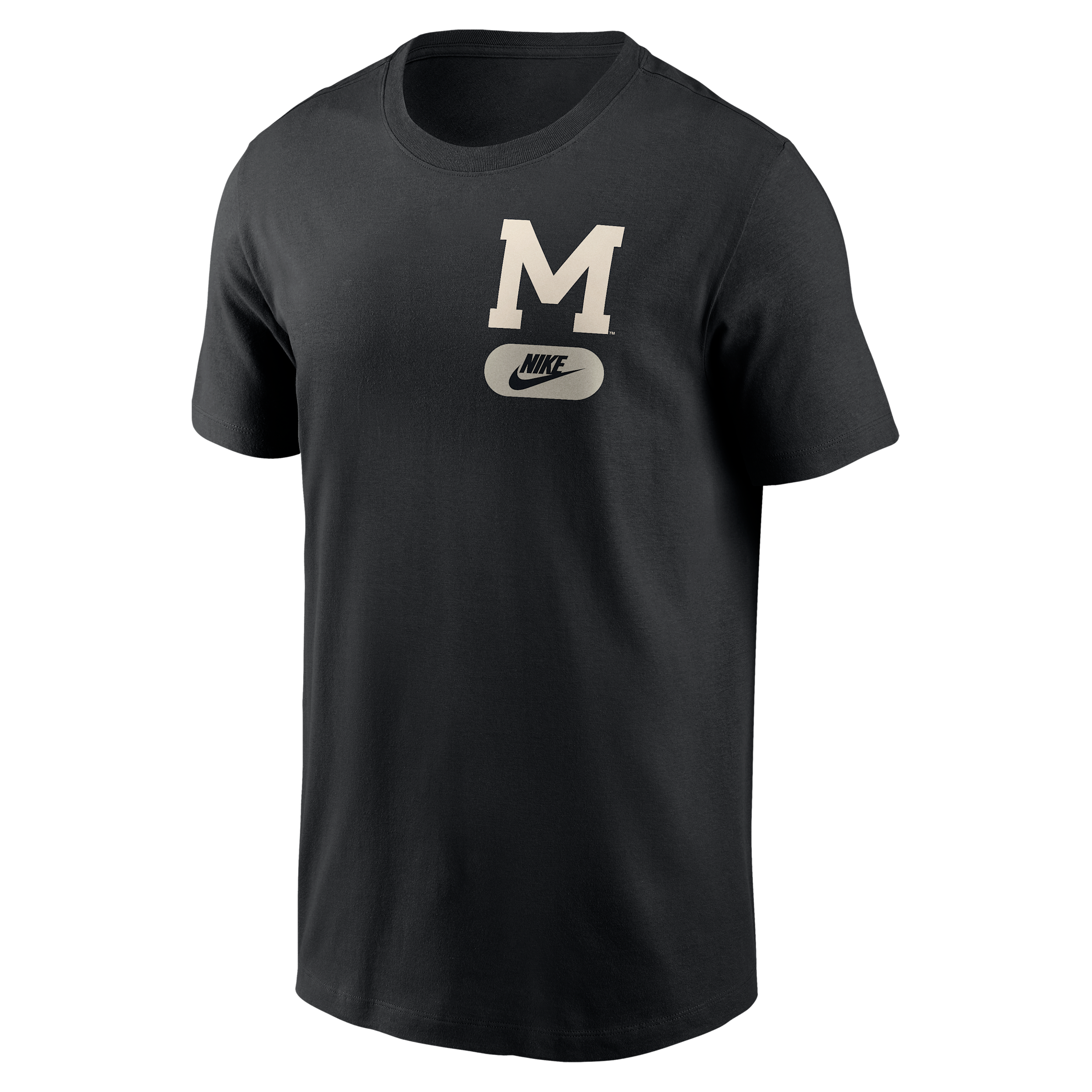 Nike Michigan 2-hit  Men's College T-shirt In Black