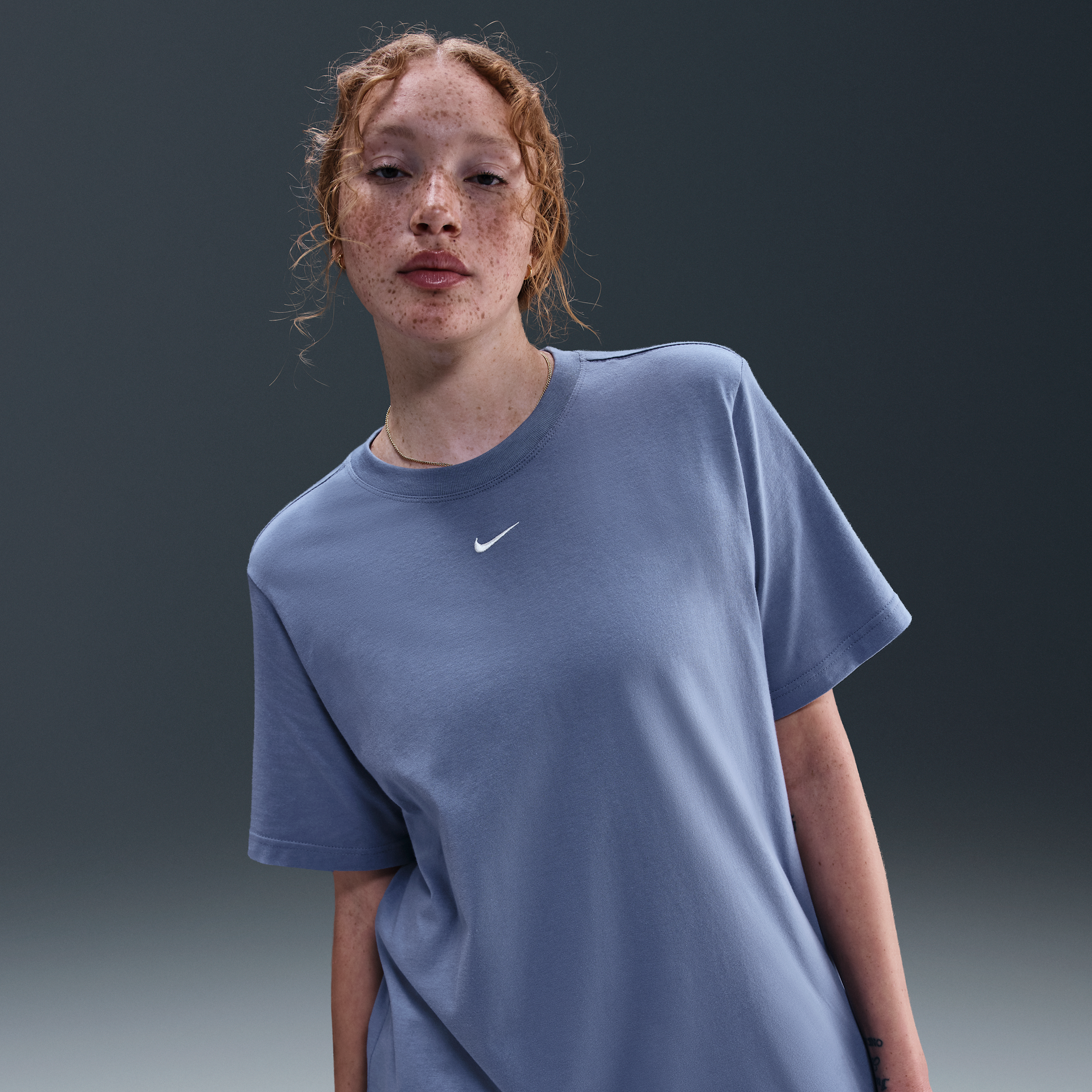Nike Women's  Sportswear Essential T-shirt In Blue