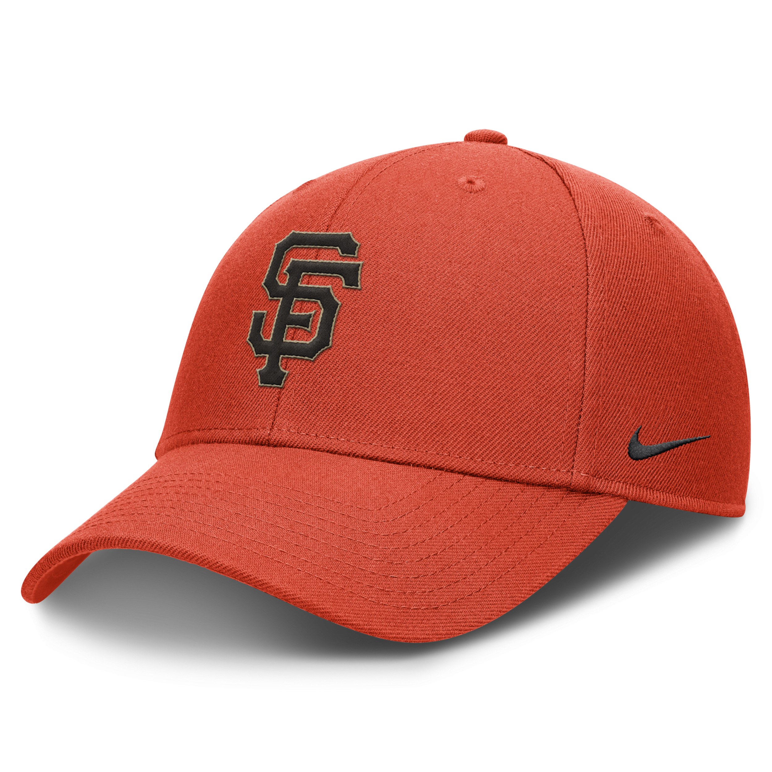 Nike San Francisco Giants Evergreen Club  Men's Dri-fit Mlb Adjustable Hat In Orange