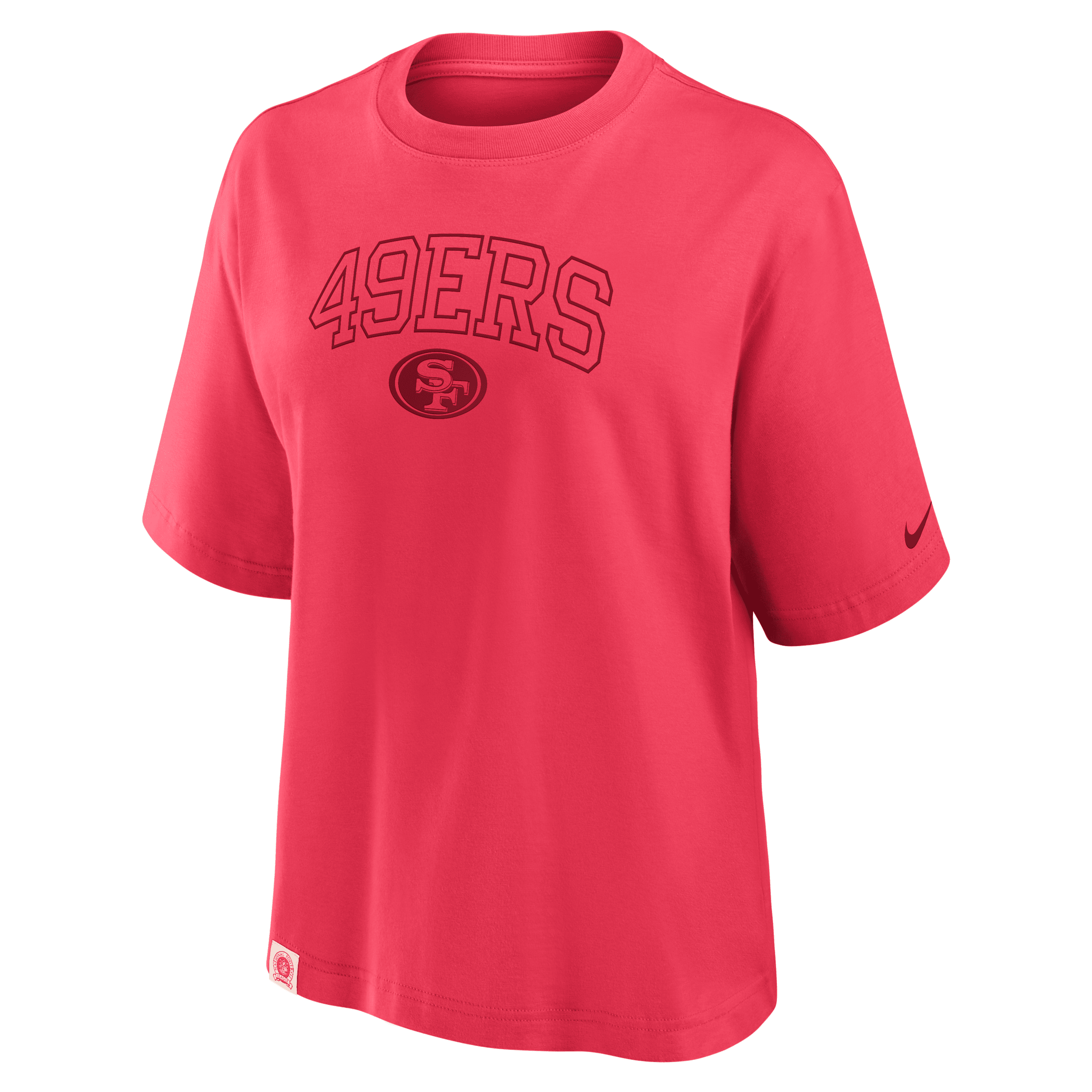 Nike San Francisco 49ers Arch Boxy  Women's Nfl T-shirt