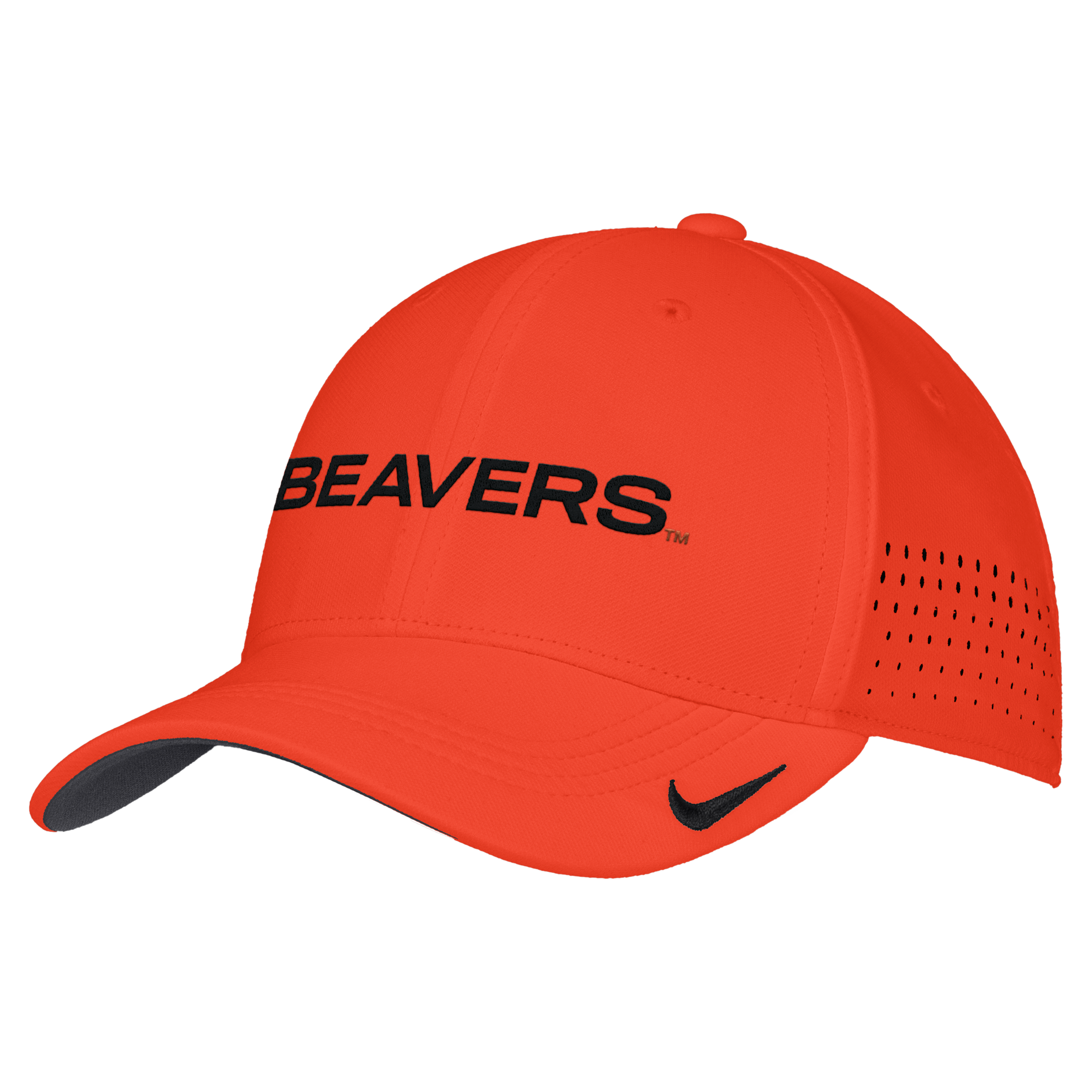 Nike Men's Orange Oregon State Beavers 2026 On-Field Aero Bill Swoosh Flex Dri-fit Hat - Orange