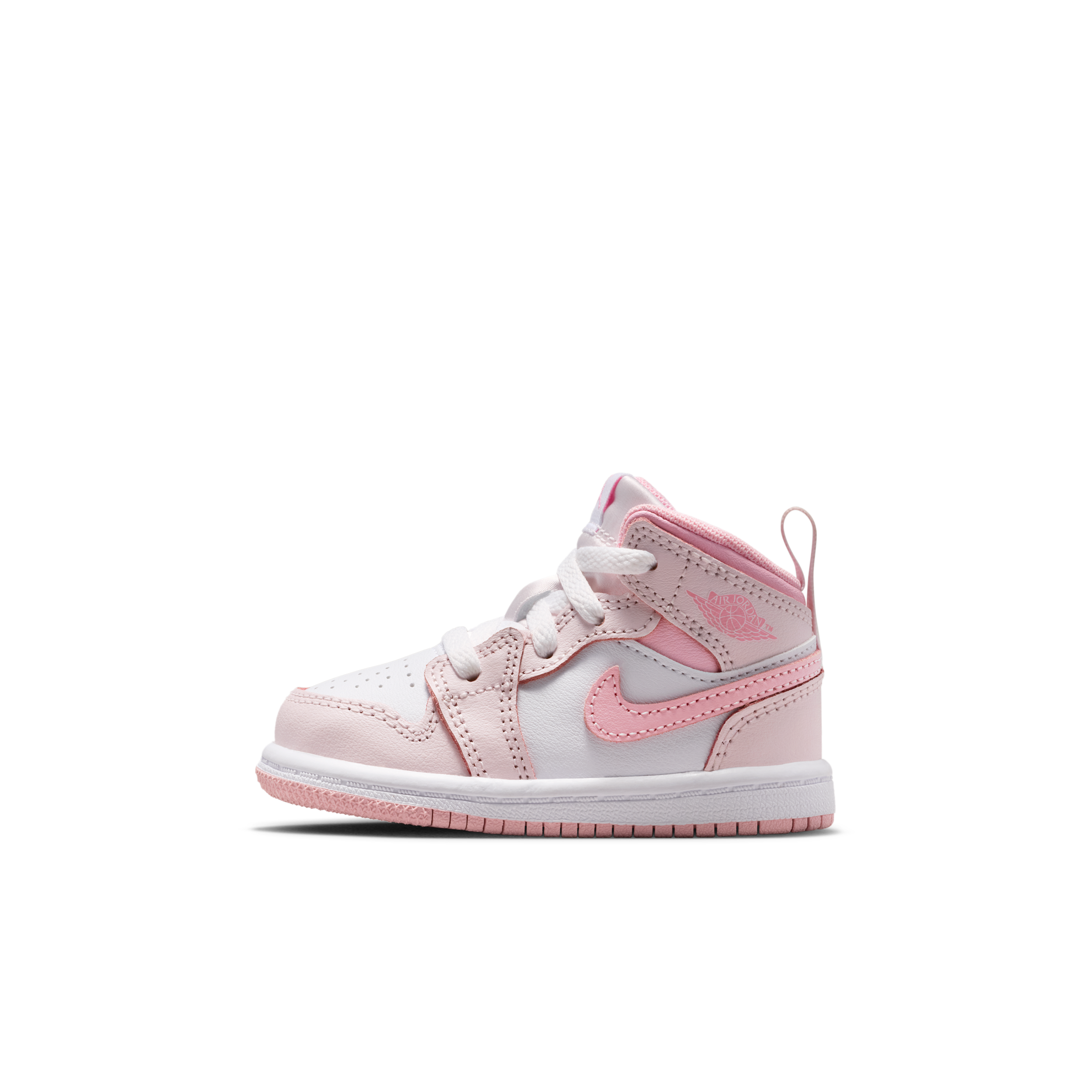 Jordan 1 Mid Baby/toddler Shoes In Pink