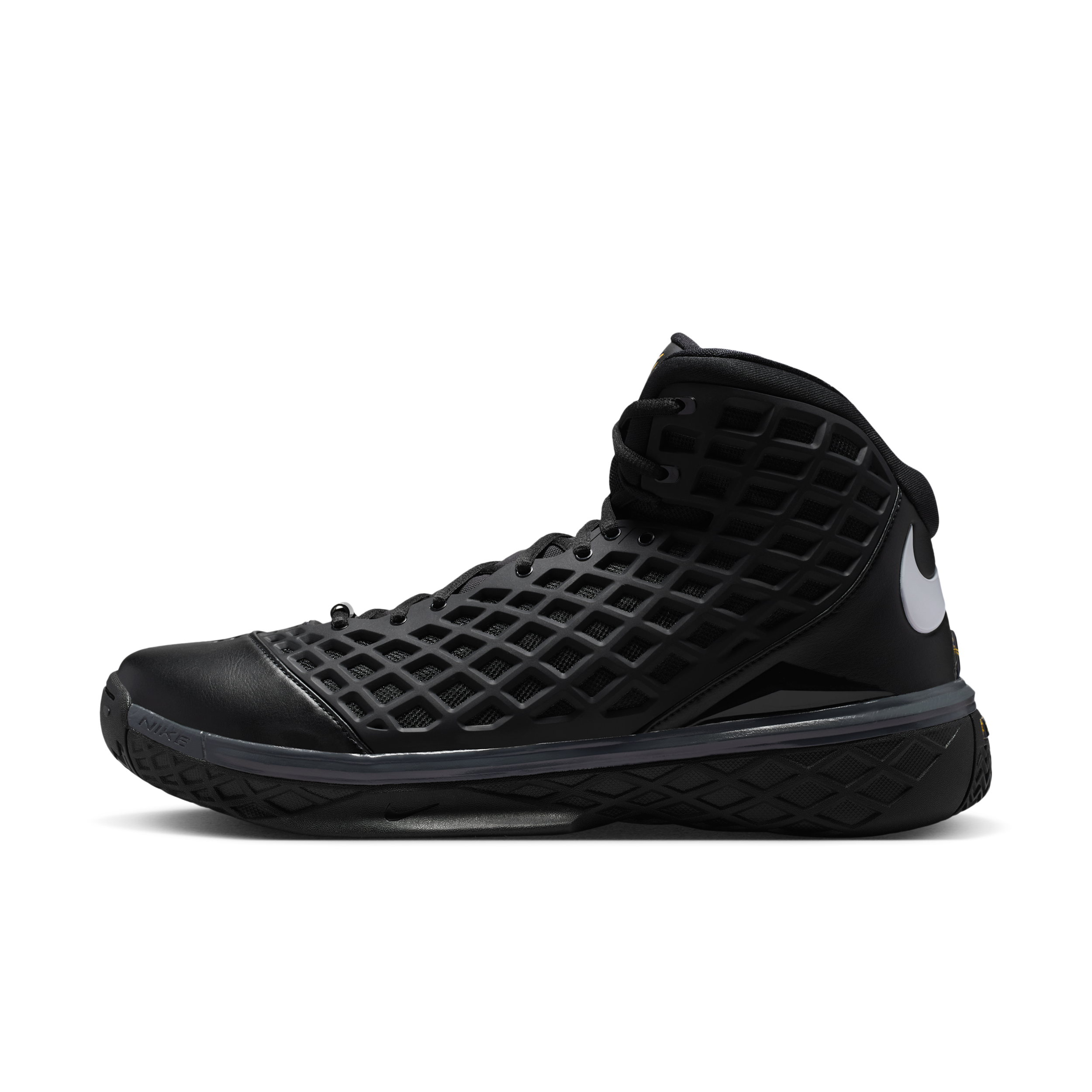 Nike Kobe 3 Protro Basketball Shoes, Men's, M9/W10.5, Black/White/Anthracite/Varsity Maize