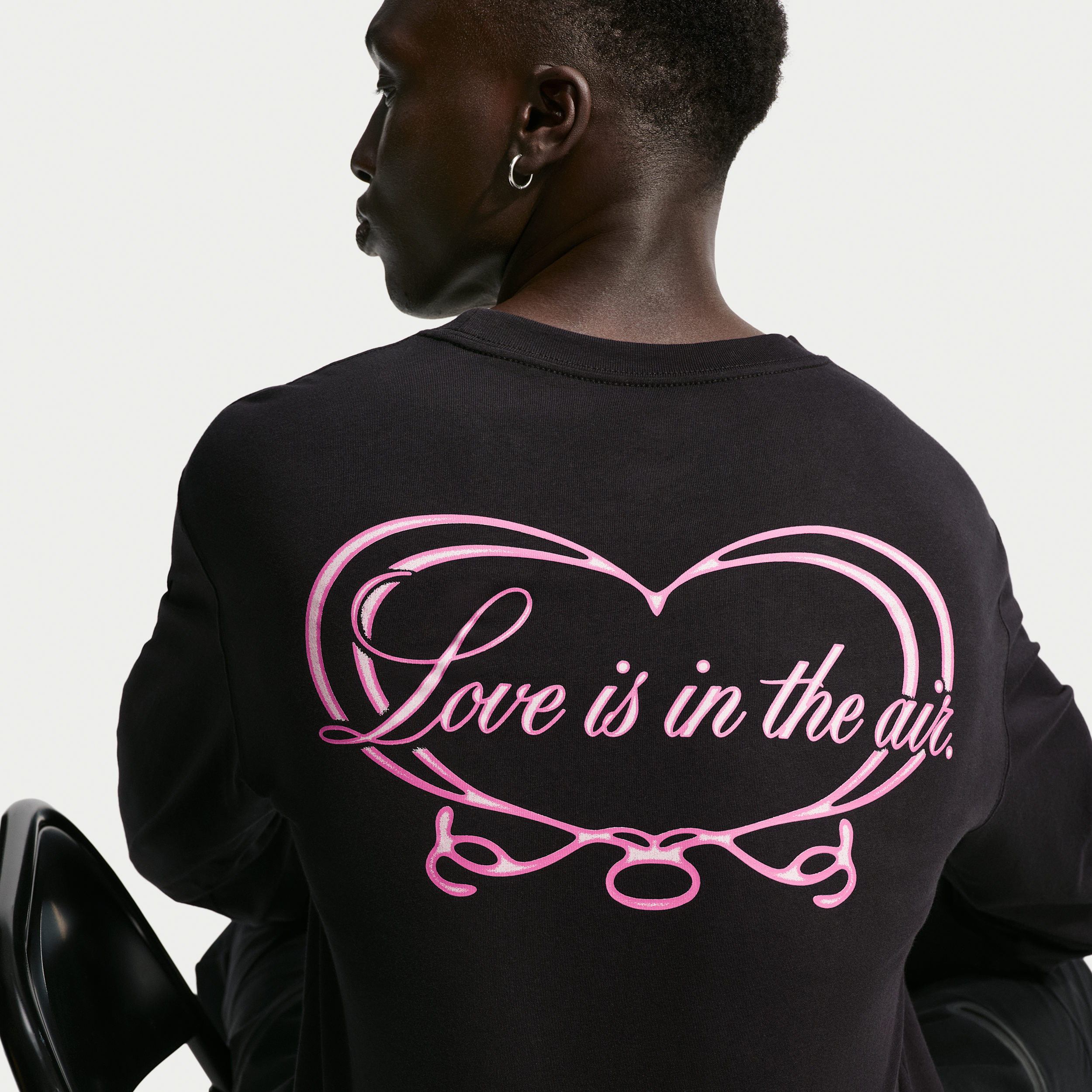 Men's Nike Sportswear Long-Sleeve T-Shirt in Black | IO9760-010