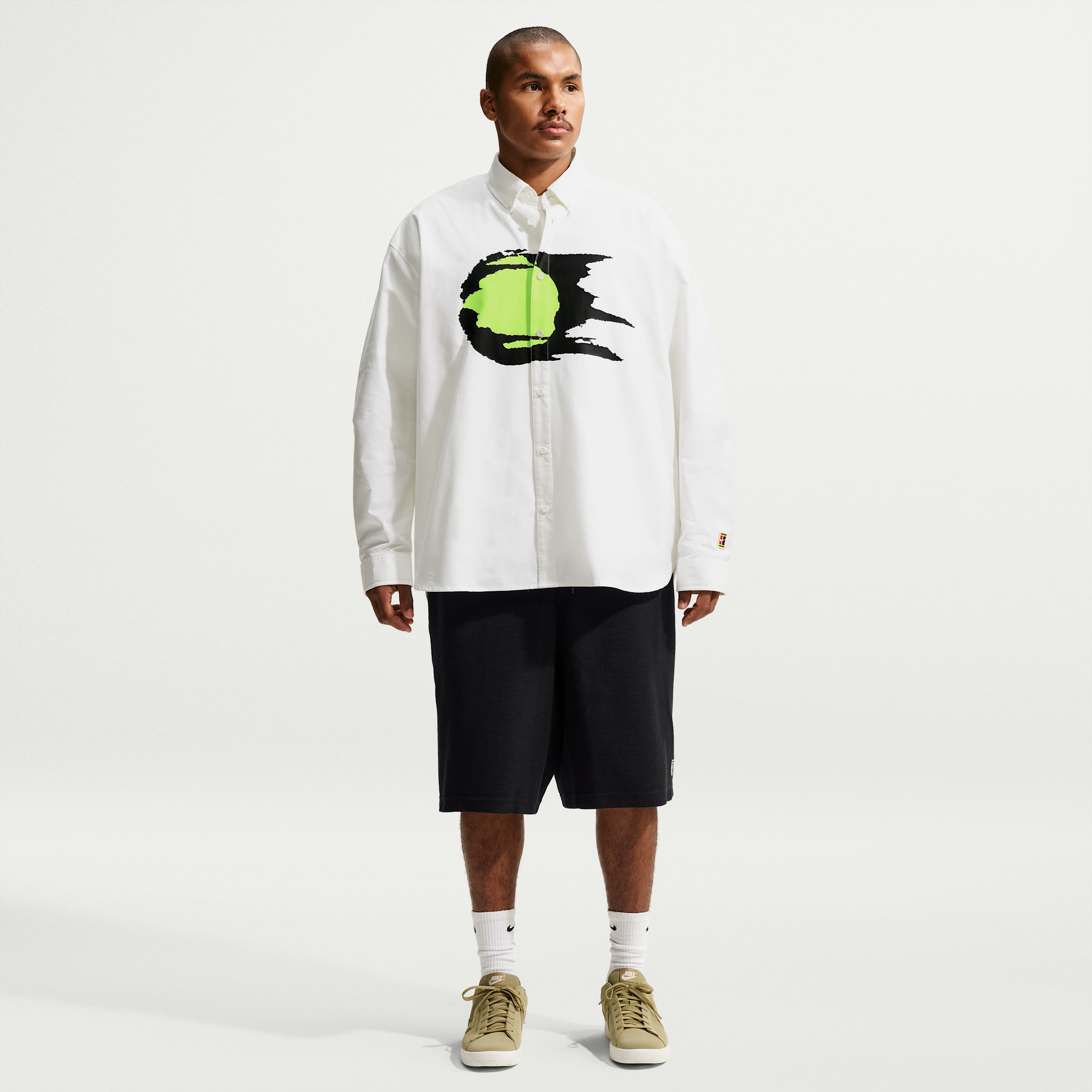 Nike Men's Club Rules French Terry Shorts in Black | IQ8422-010