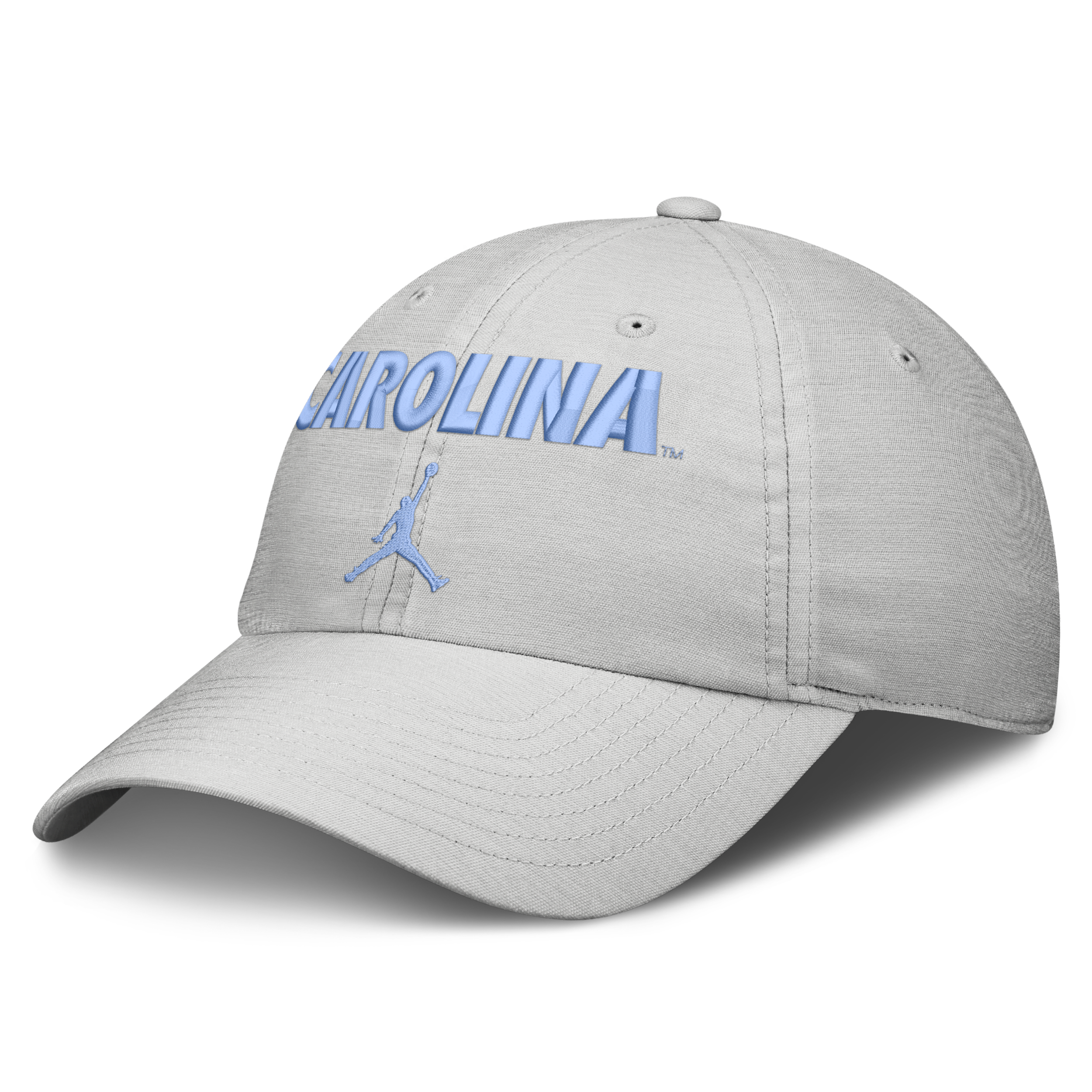Jordan Men's and Women's Gray North Carolina Tar Heels 2026 On-Field Gameday Club Adjustable Hat - Gray