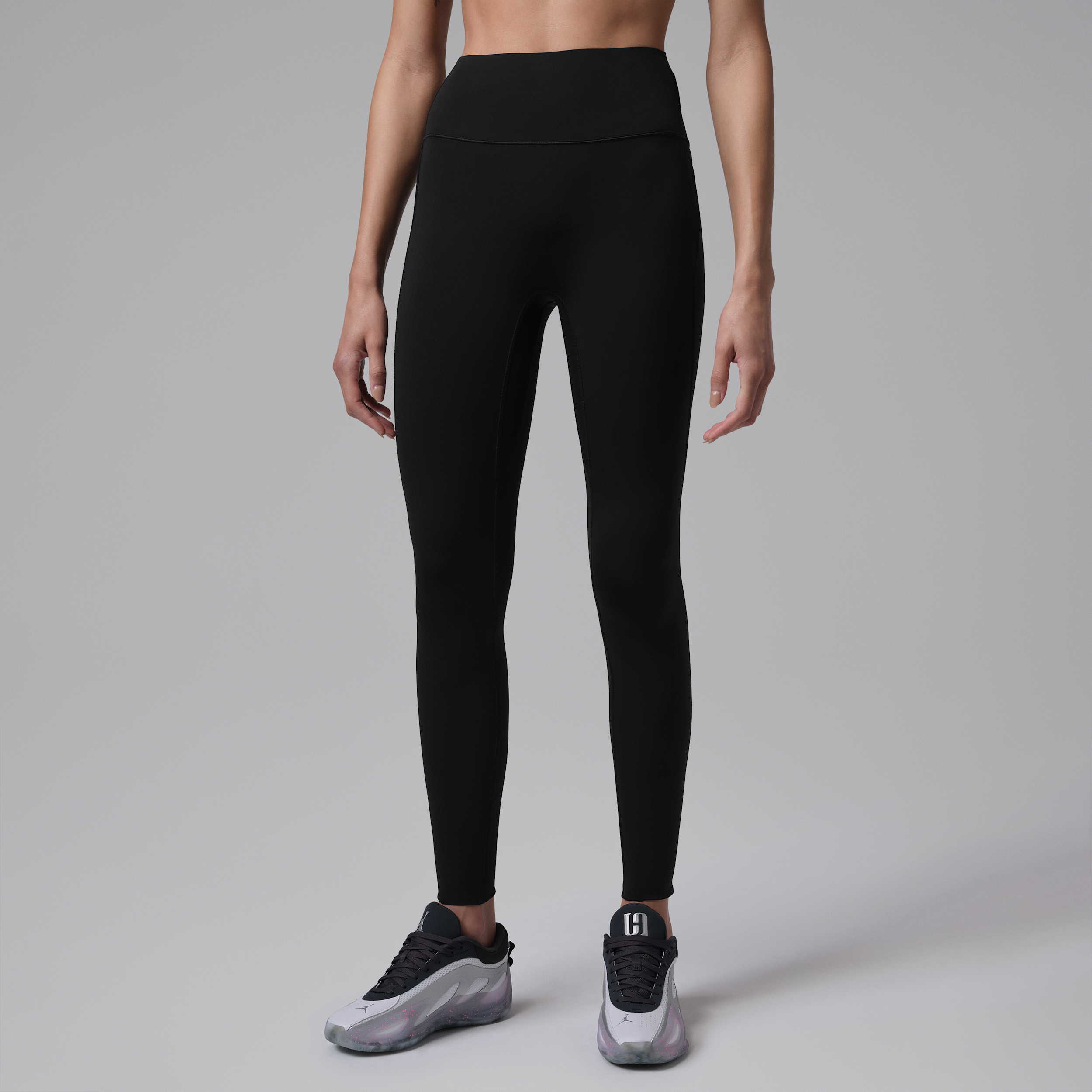 Women's Jordan Sport Flightweight High-Waisted Leggings in Black | IF2301-010