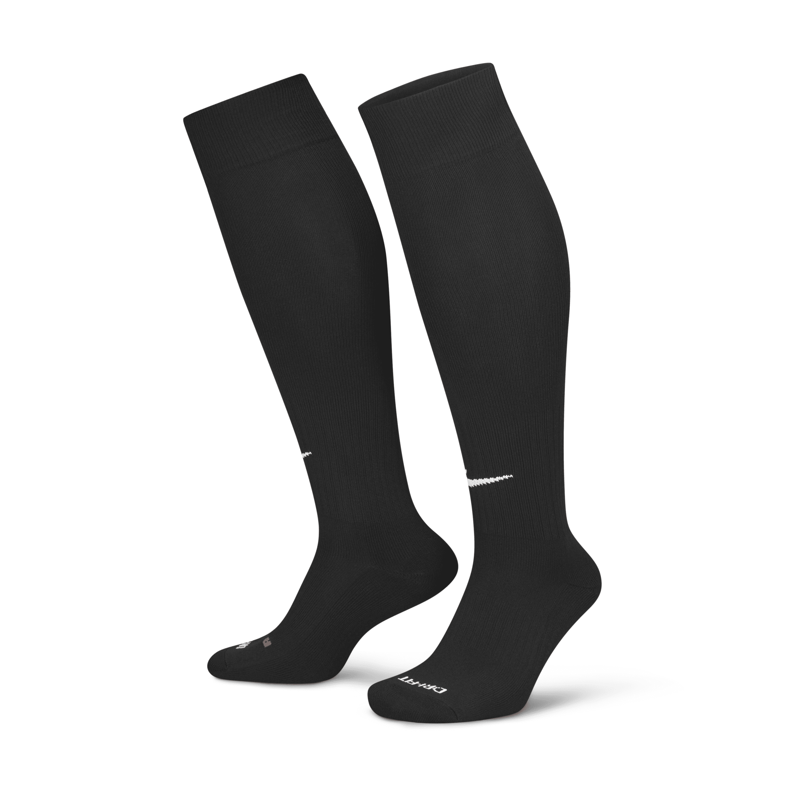 Nike Unisex Classic 2 Cushioned Over-the-calf Socks In Black