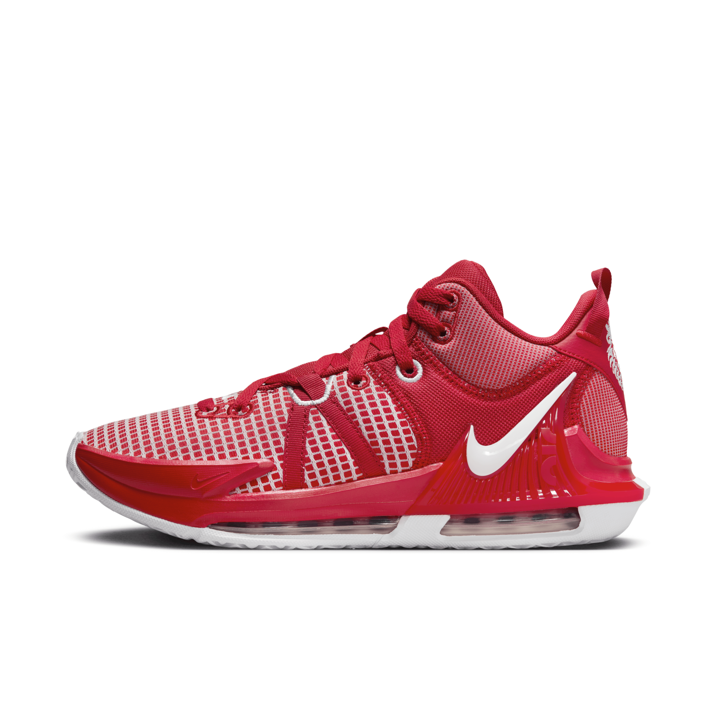 Shop Nike Men's Lebron Witness 7 (team) Basketball Shoes In Red