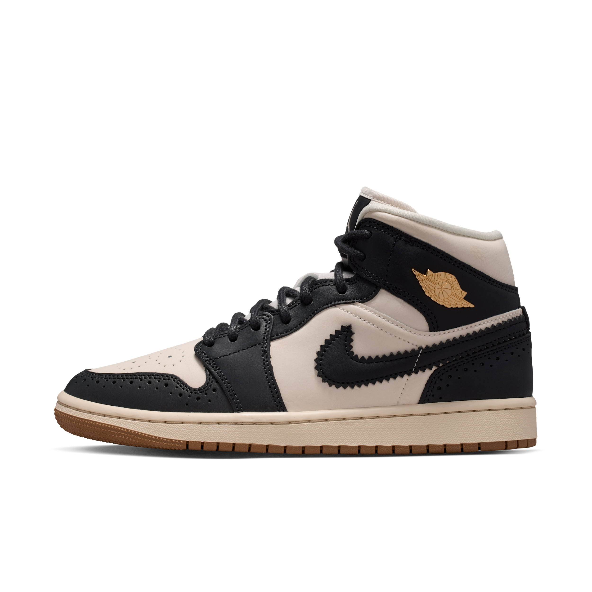 Women's Air Jordan 1 Mid SE Shoes in Black | IO0760-001