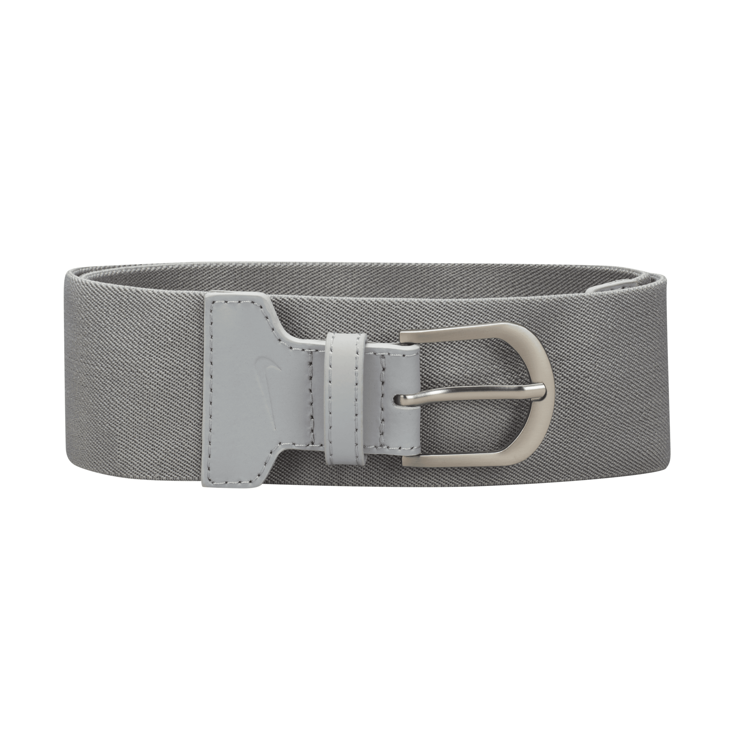 Nike Women's Wide Stretch Web Golf Belt In Grey