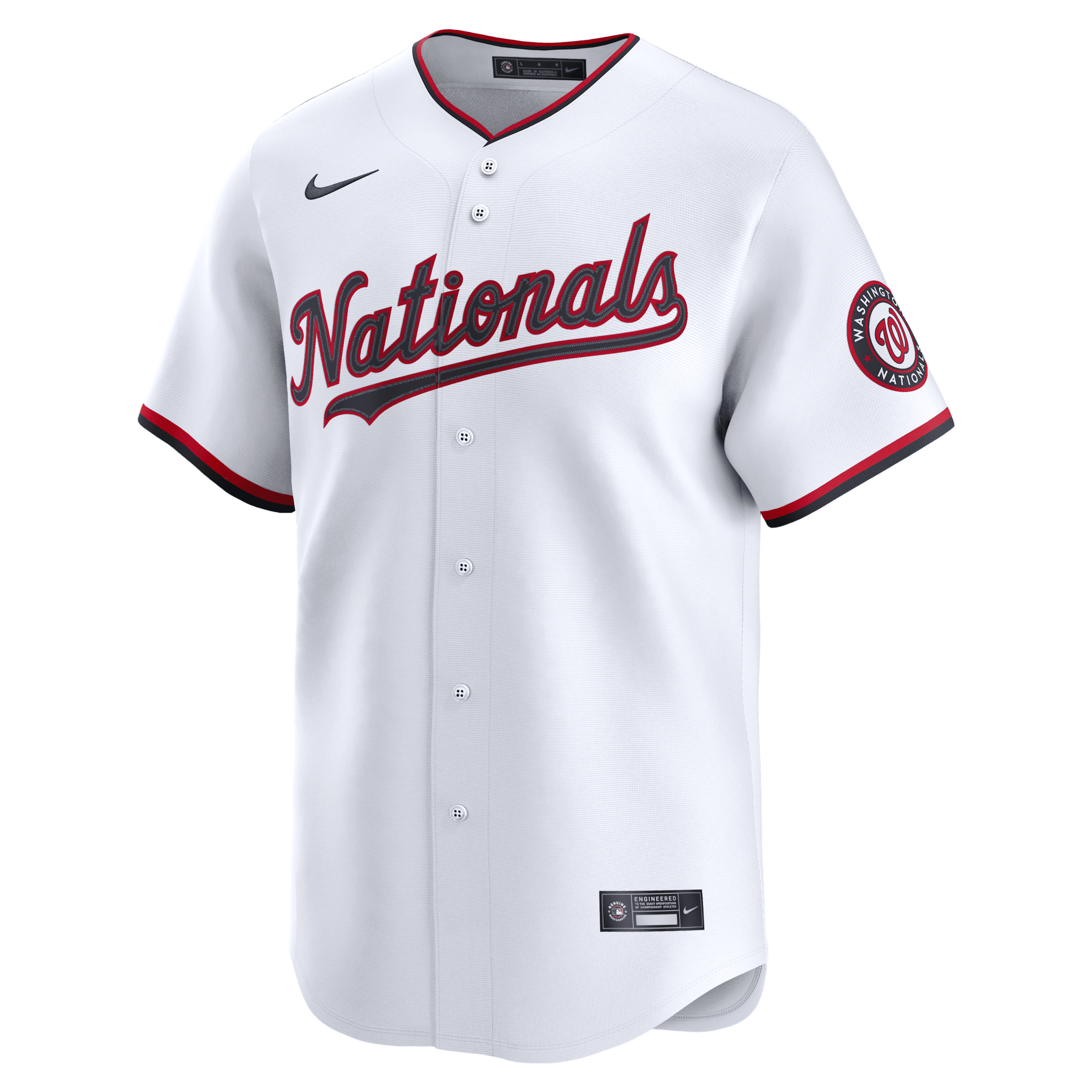 Dylan Crews Washington Nationals Nike Men's Dri-FIT ADV MLB Limited Jersey in White | LM25WTHOWT9-49E