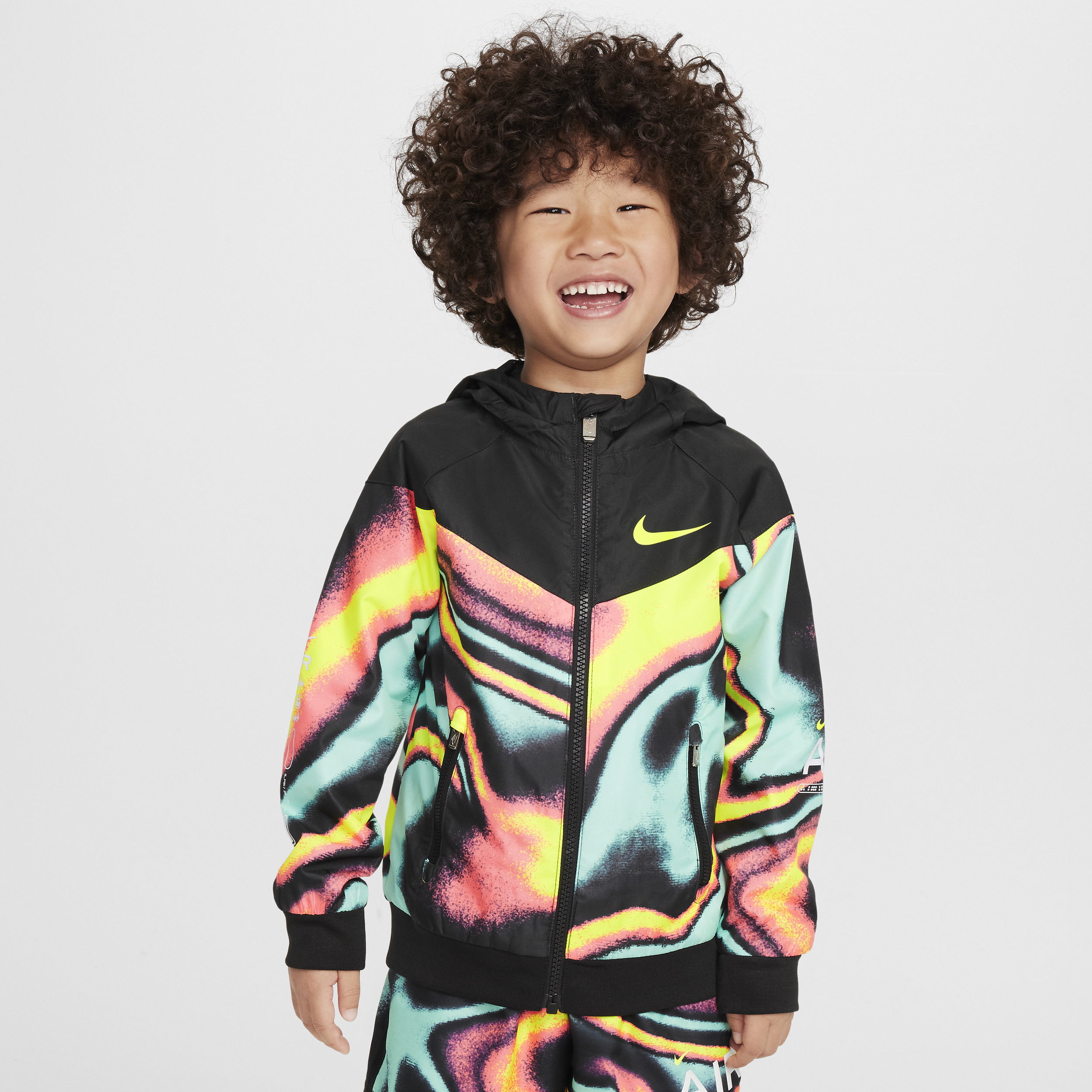 Nike Sportswear Maximum Volume Little Kids' Windrunner In Multi
